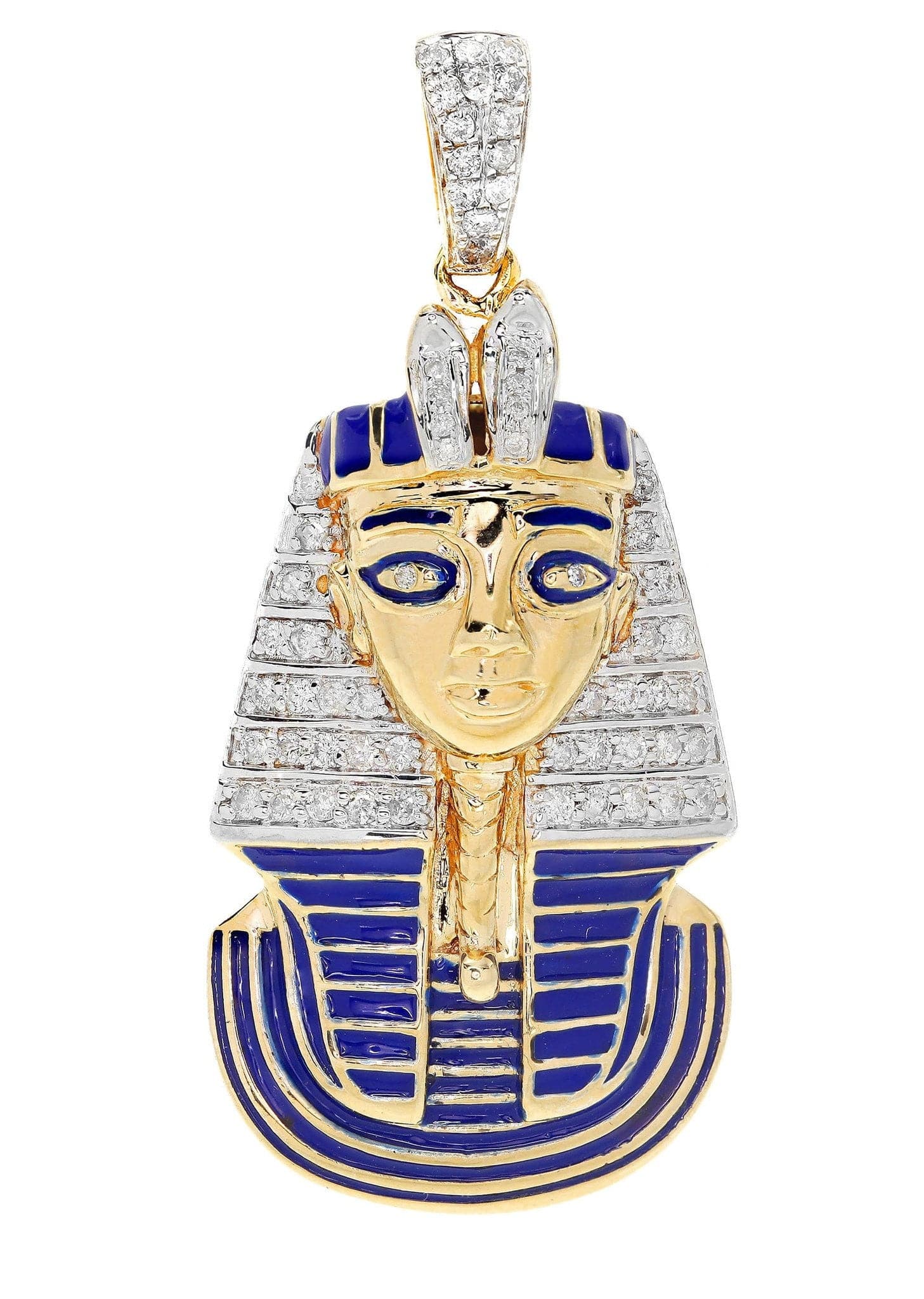 Diamond Pharoh Pendant | 22.08 Grams | 0.82 Carats