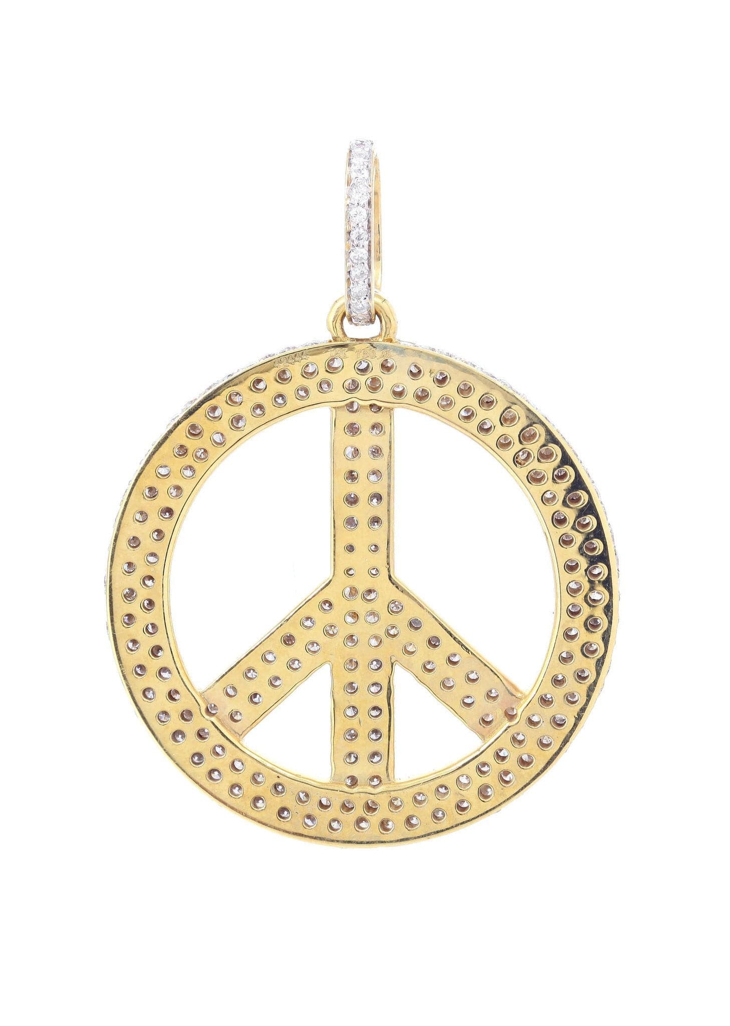 Diamond Peace Pendant | 2.51 Carats | 16.64 Grams - Image 4