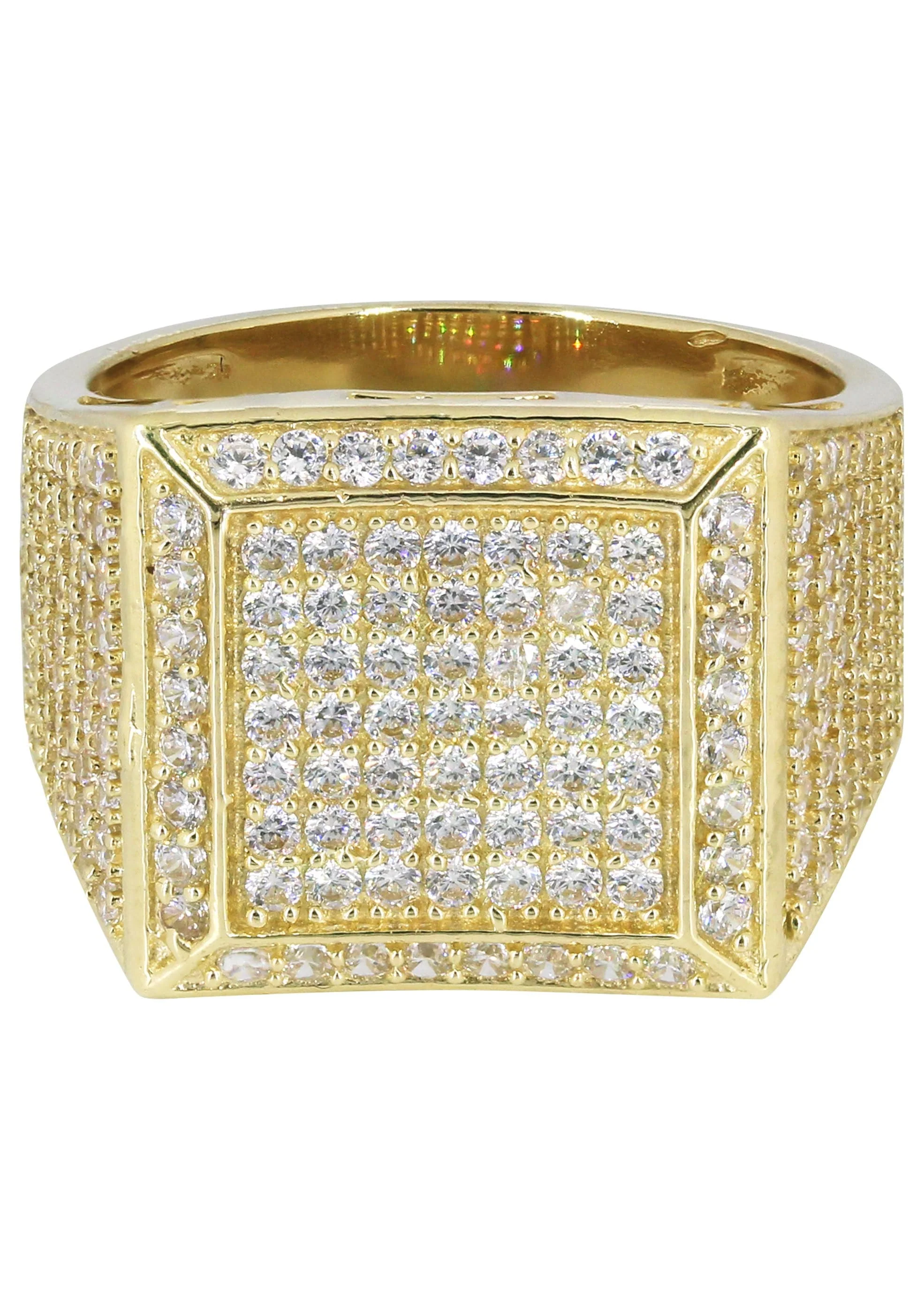 10K Gold Ring For Men - Mens Pinky Ring | 9.4 Grams