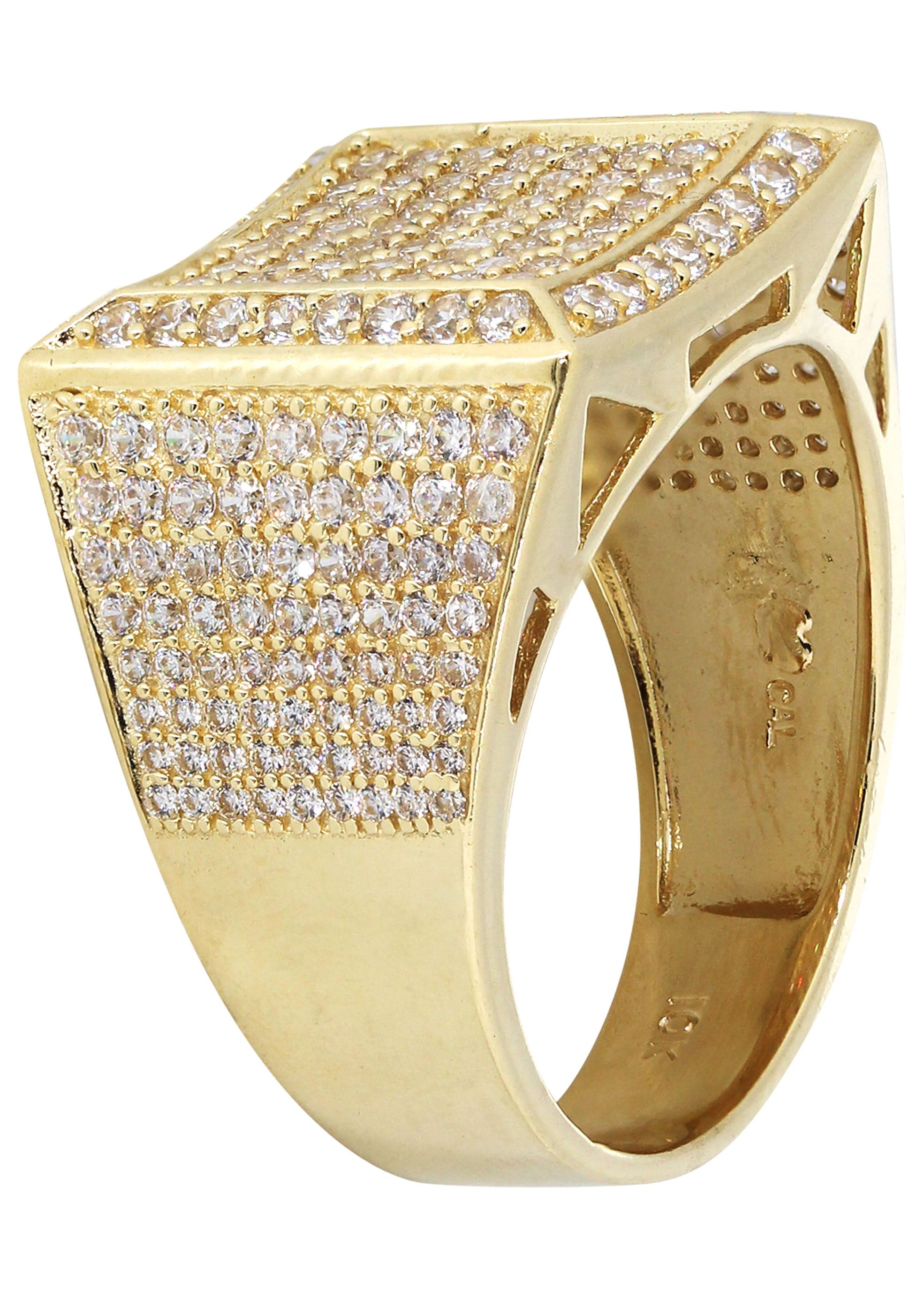 10K Gold Ring For Men - Mens Pinky Ring | 9.4 Grams - Image 2