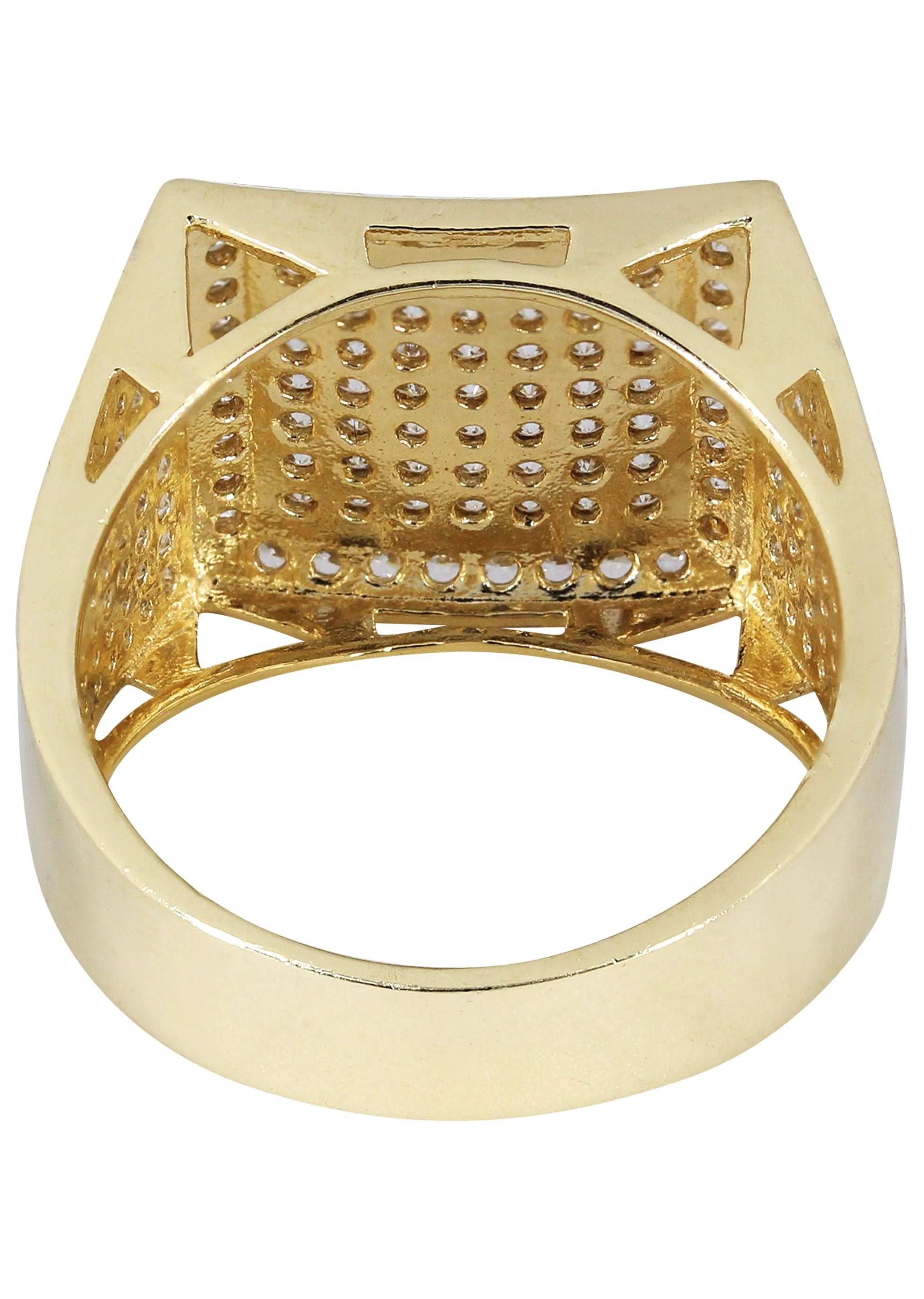 10K Gold Ring For Men - Mens Pinky Ring | 9.4 Grams - Image 3