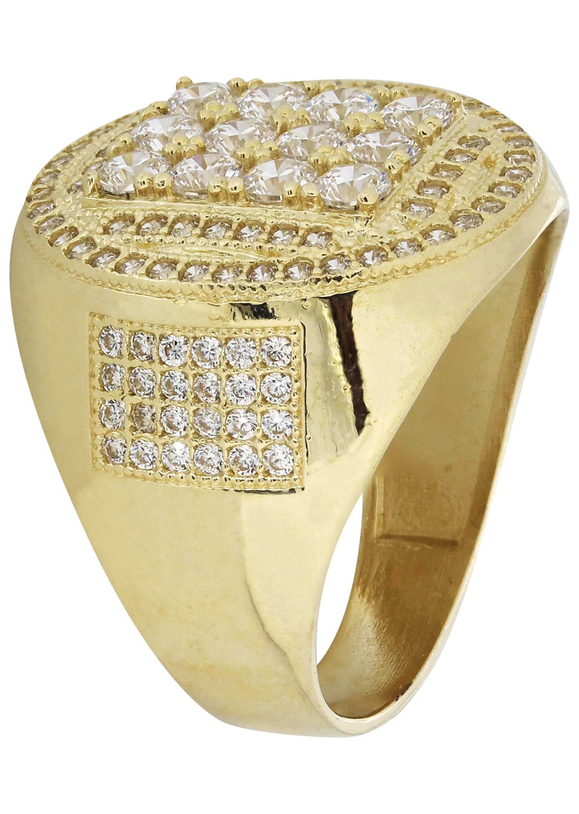 Gold Ring For Men - Mens Pinky Ring  | 10K Gold | 8.3 Grams - Image 2