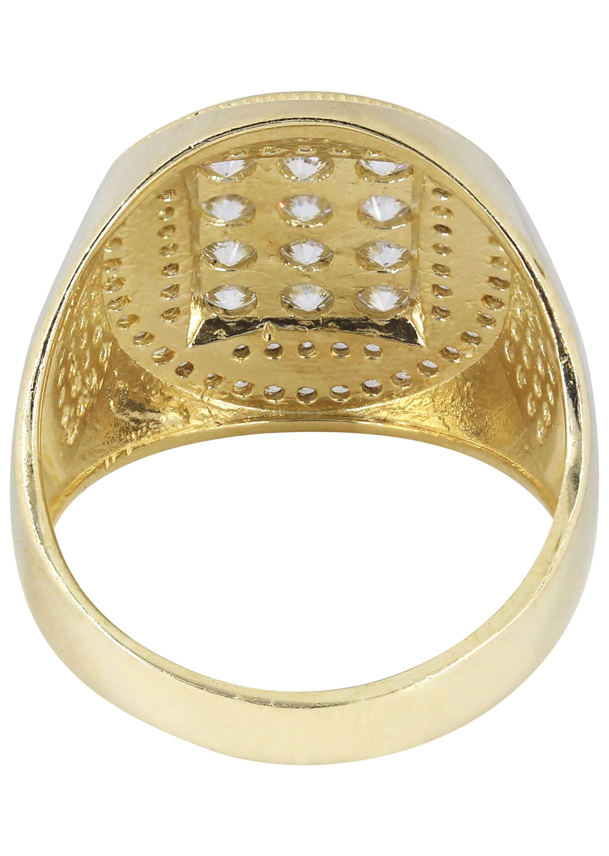 Gold Ring For Men - Mens Pinky Ring  | 10K Gold | 8.3 Grams - Image 3