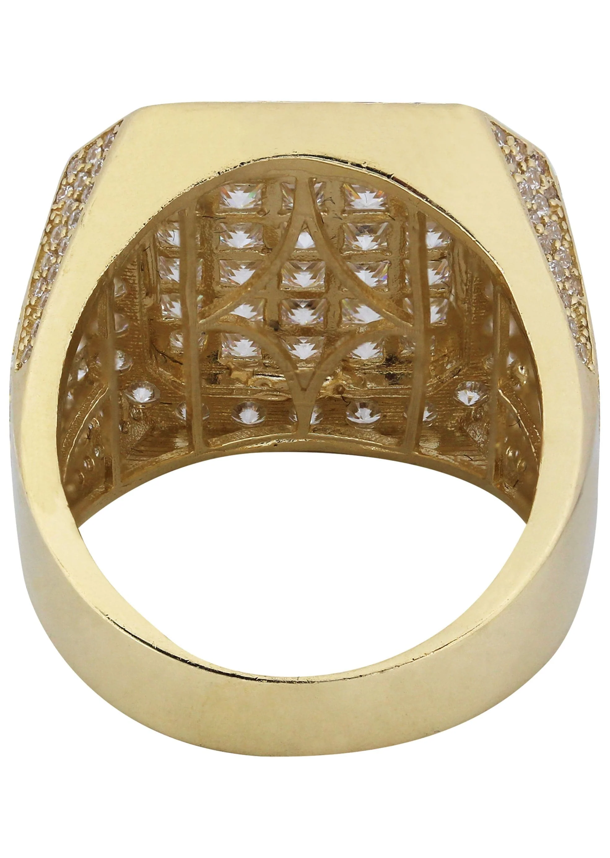 10K Gold Ring For Men - Mens Pinky Ring | 9 Grams - Image 3