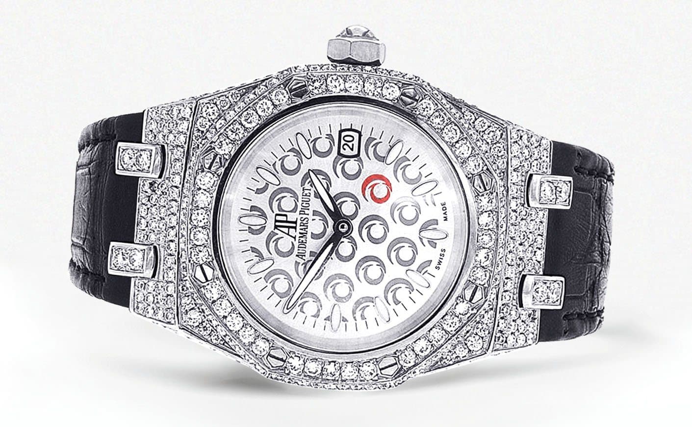 Diamond Audemars Piguet Royal Oak Limited Edition Alinhgi Watch For Women | Stainless Steel - Image 4