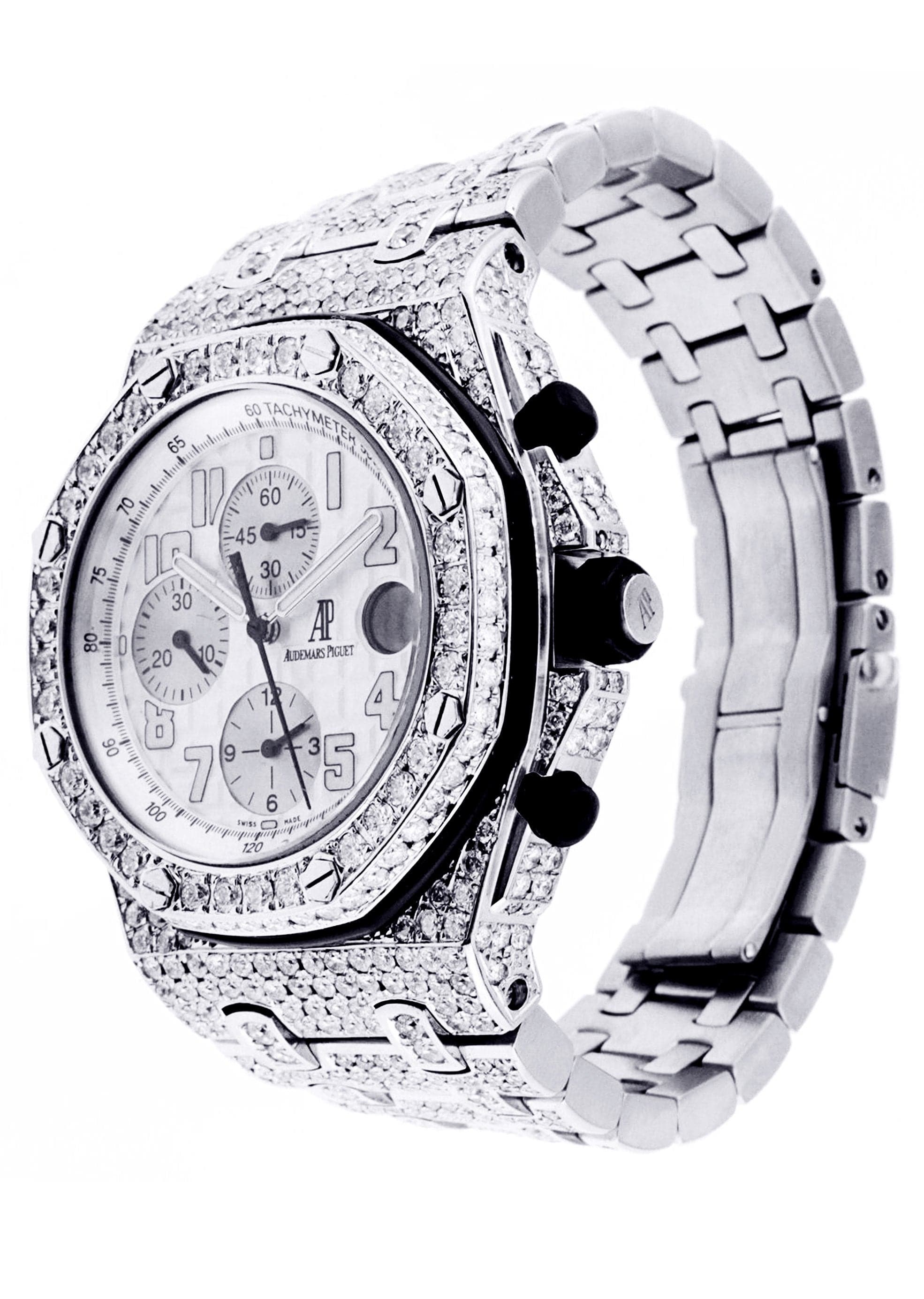 Diamond Audemars Piguet Royal Oak Offshore | Stainless Steel | 42 Mm - Image 3