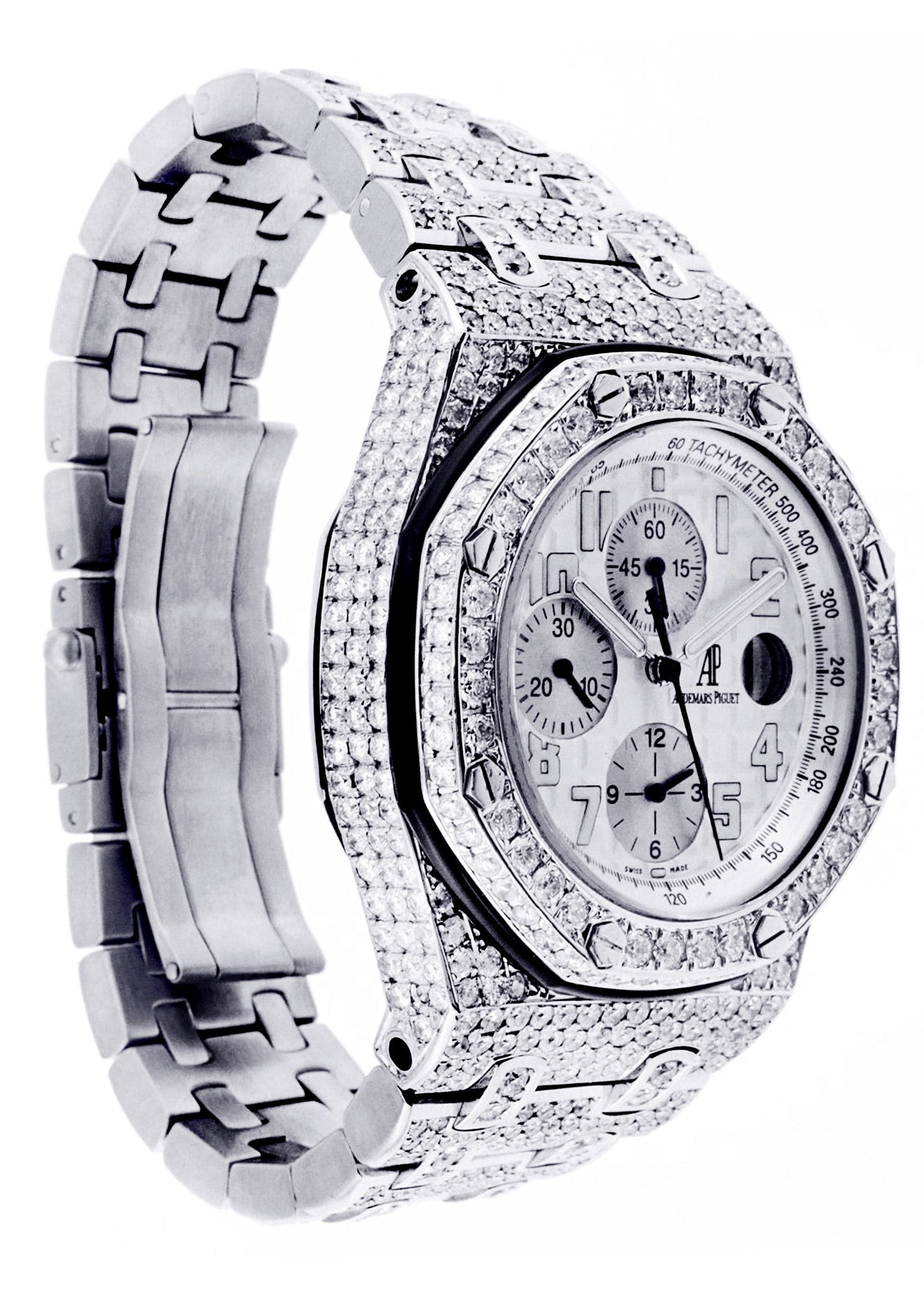 Diamond Audemars Piguet Royal Oak Offshore | Stainless Steel | 42 Mm - Image 4