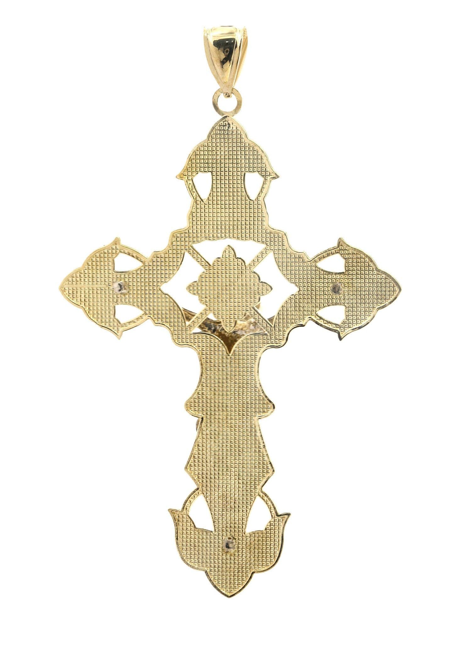 10K Gold Cross / Crucifix Pendant  |  15.1 Grams - Image 3
