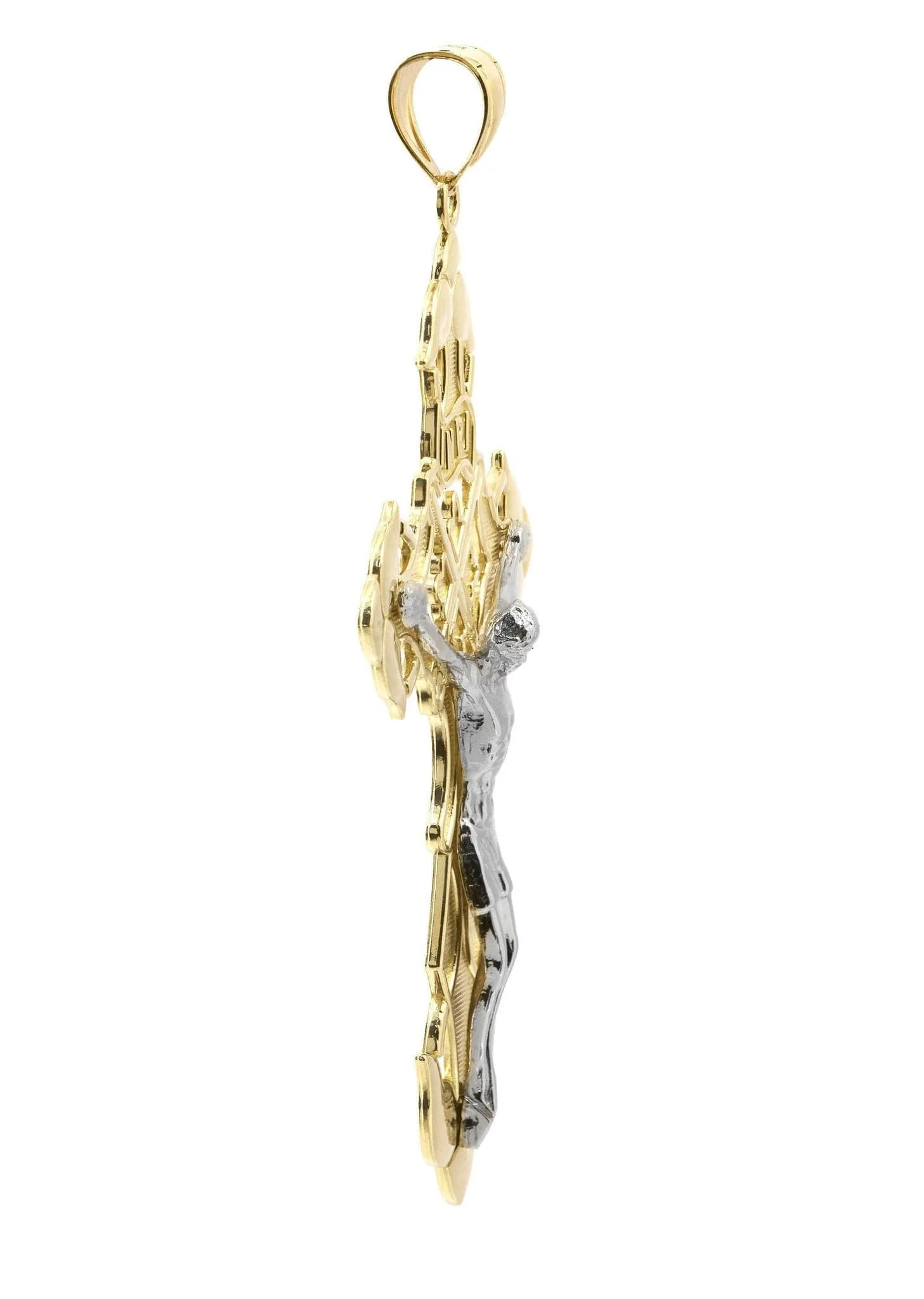 10K Gold Cross / Crucifix Pendant  |  15.1 Grams - Image 4