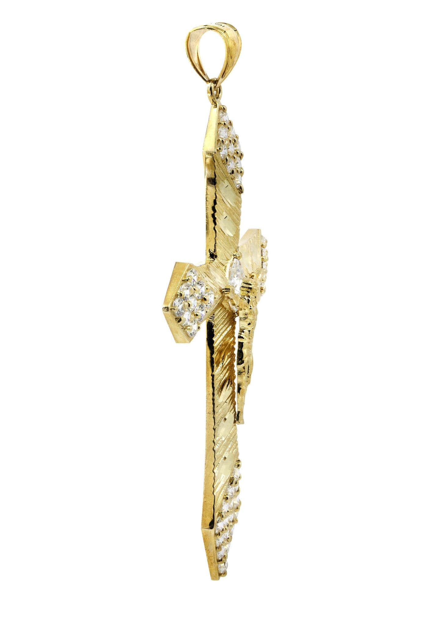 10K Gold Cross / Crucifix Pendant  |  13 Grams - Image 4