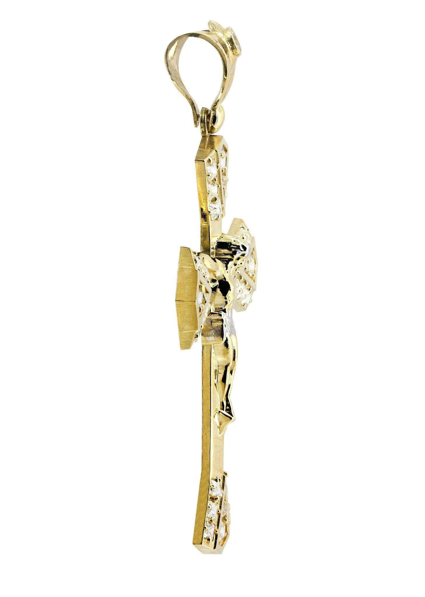 10K Gold Cross / Crucifix Pendant  |  14.1 Grams - Image 4
