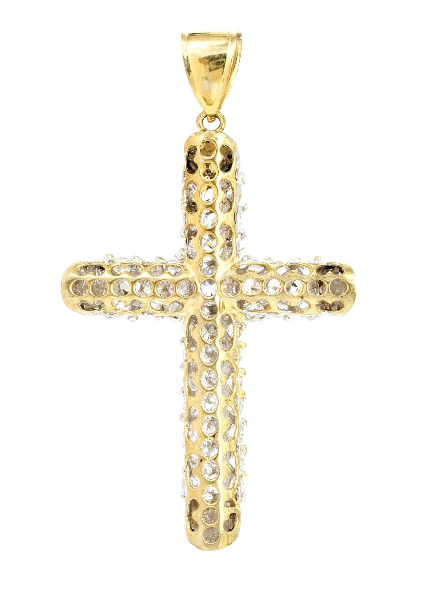 10K Gold Cross / Crucifix Pendant  |  14.7 Grams - Image 3