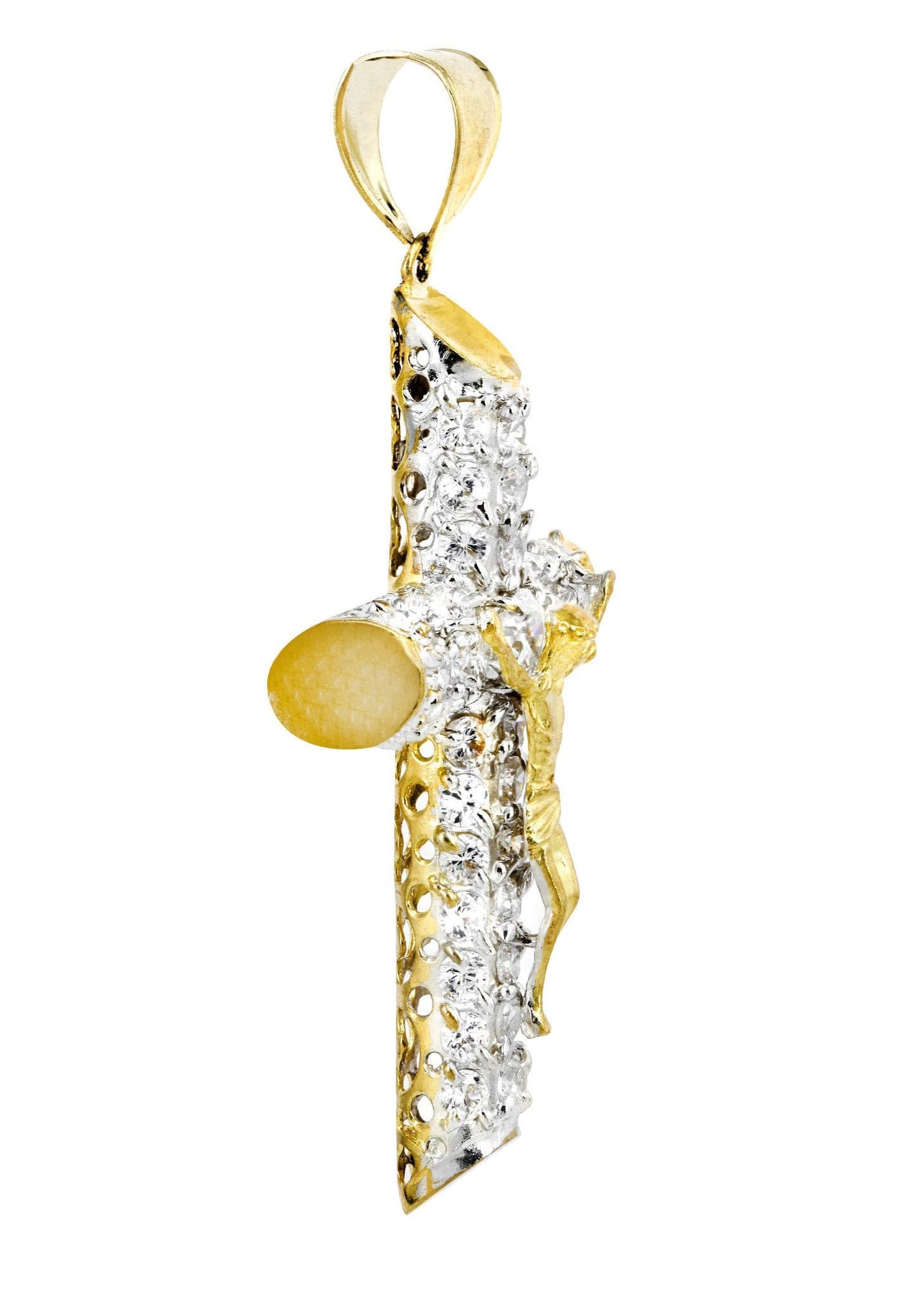 10K Gold Cross / Crucifix Pendant  |  14.7 Grams - Image 4