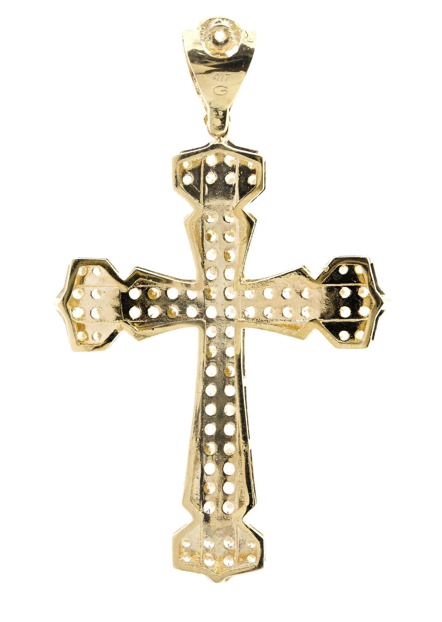 10K Gold Cross Pendant  |  16.7 Grams - Image 3