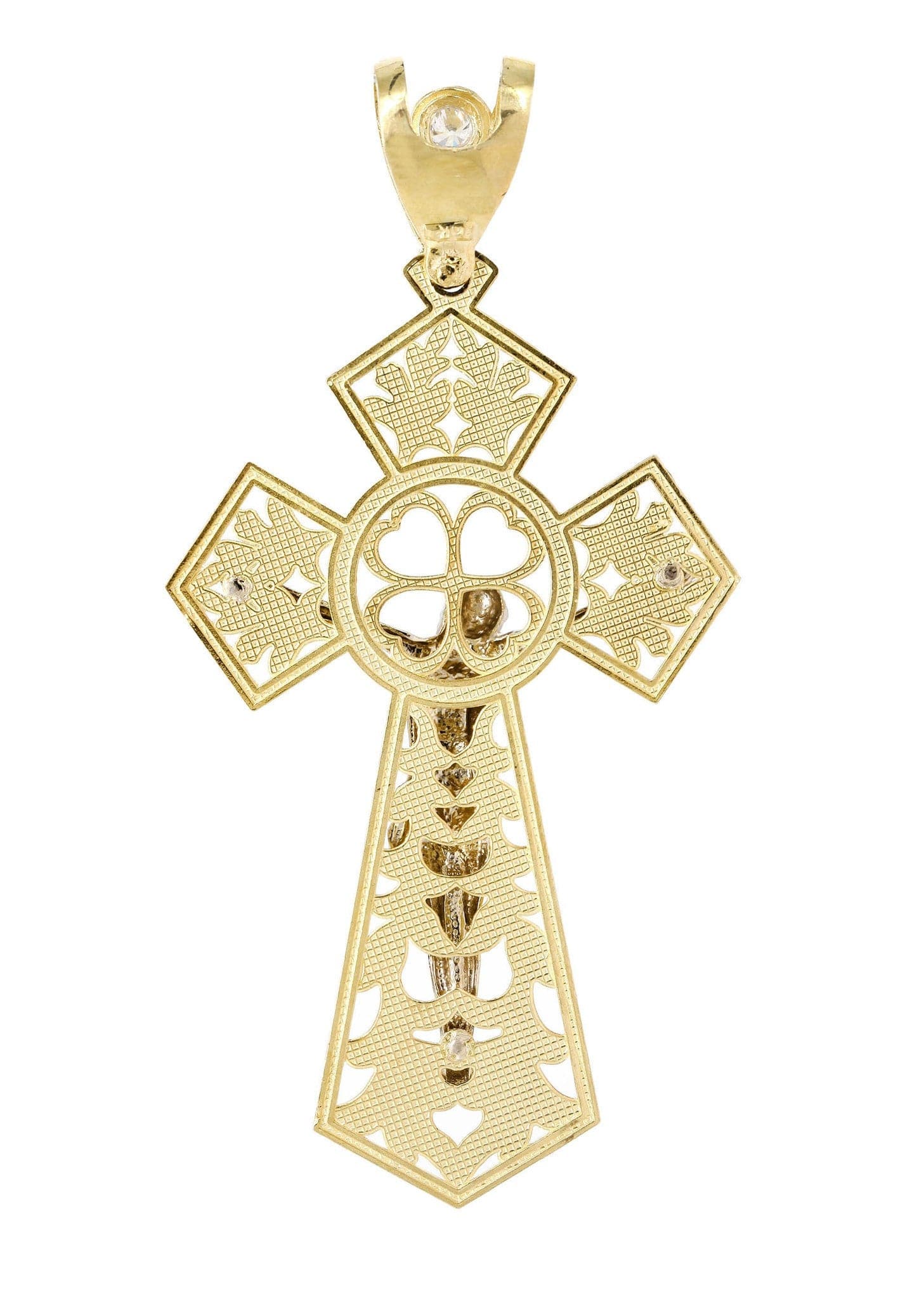 10K Gold Cross / Crucifix Pendant  |  16.7 Grams - Image 3