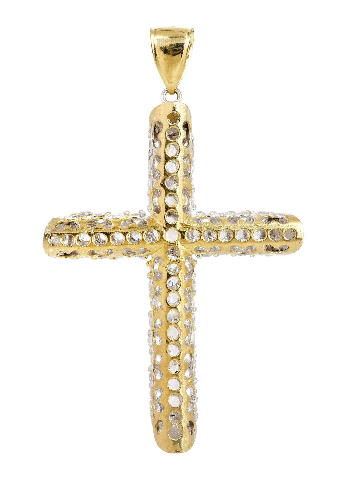 10K Gold Cross Pendant  |  17.3 Grams - Image 3