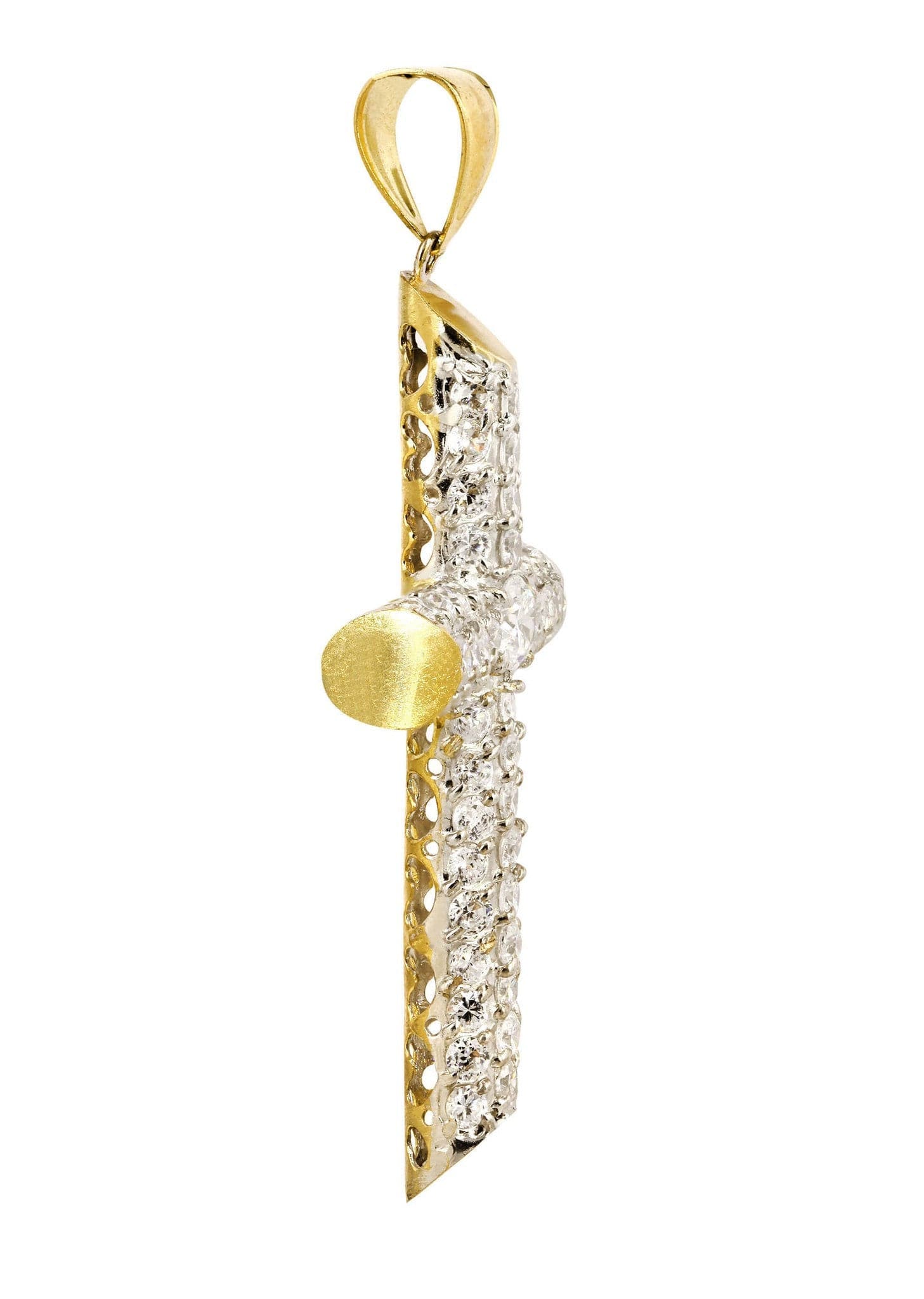 10K Gold Cross Pendant  |  17.3 Grams - Image 4