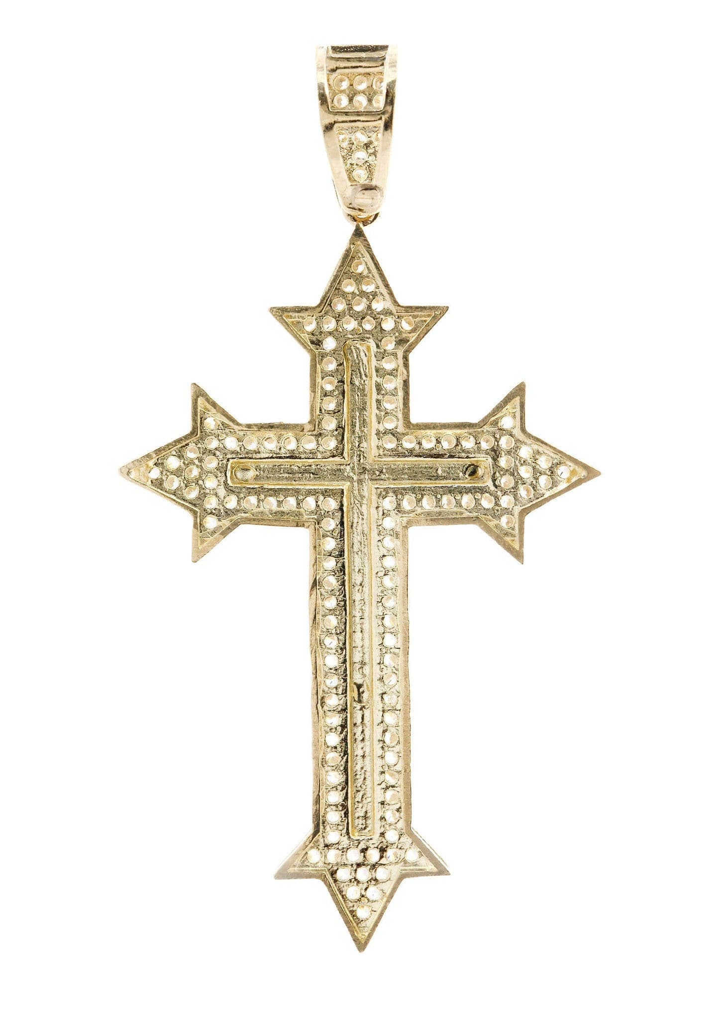 10K Gold Cross Pendant  |  6.1 Grams - Image 3