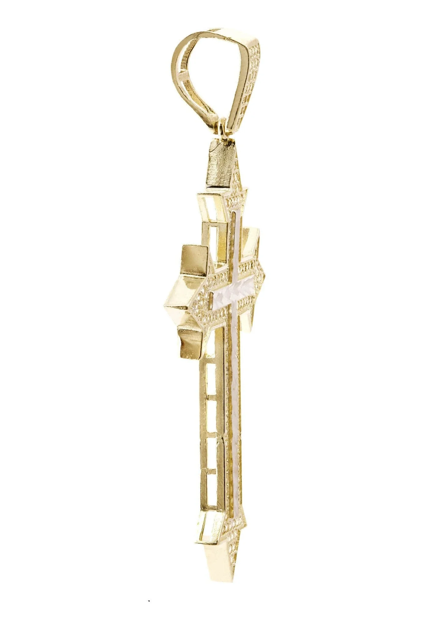 10K Gold Cross Pendant  |  6.1 Grams - Image 4