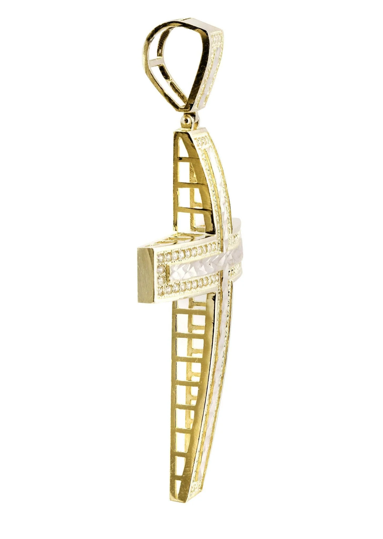 10K Gold Cross Pendant  |  7.7 Grams - Image 4