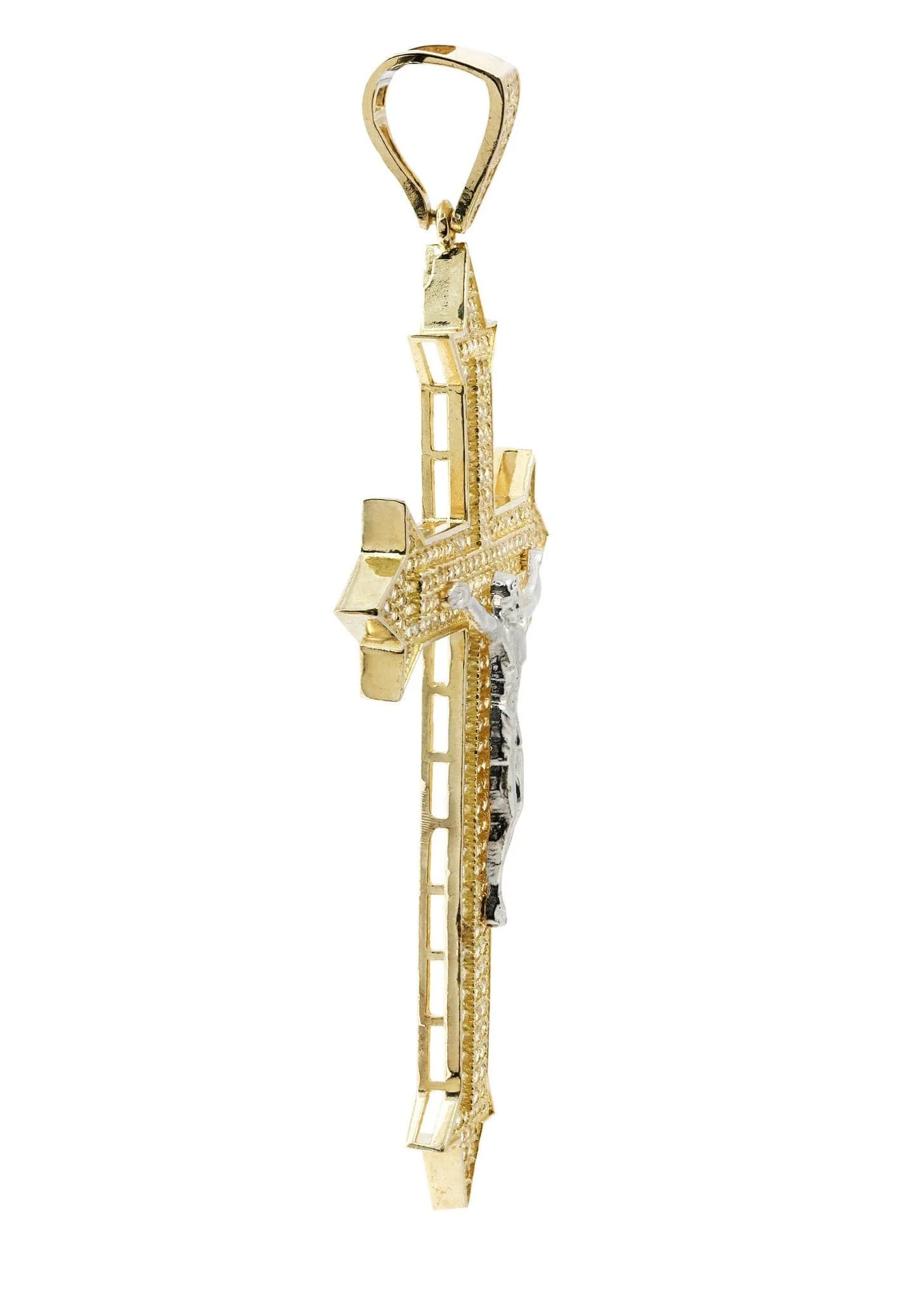 10K Gold Cross / Crucifix Pendant  |  8.6 Grams - Image 4