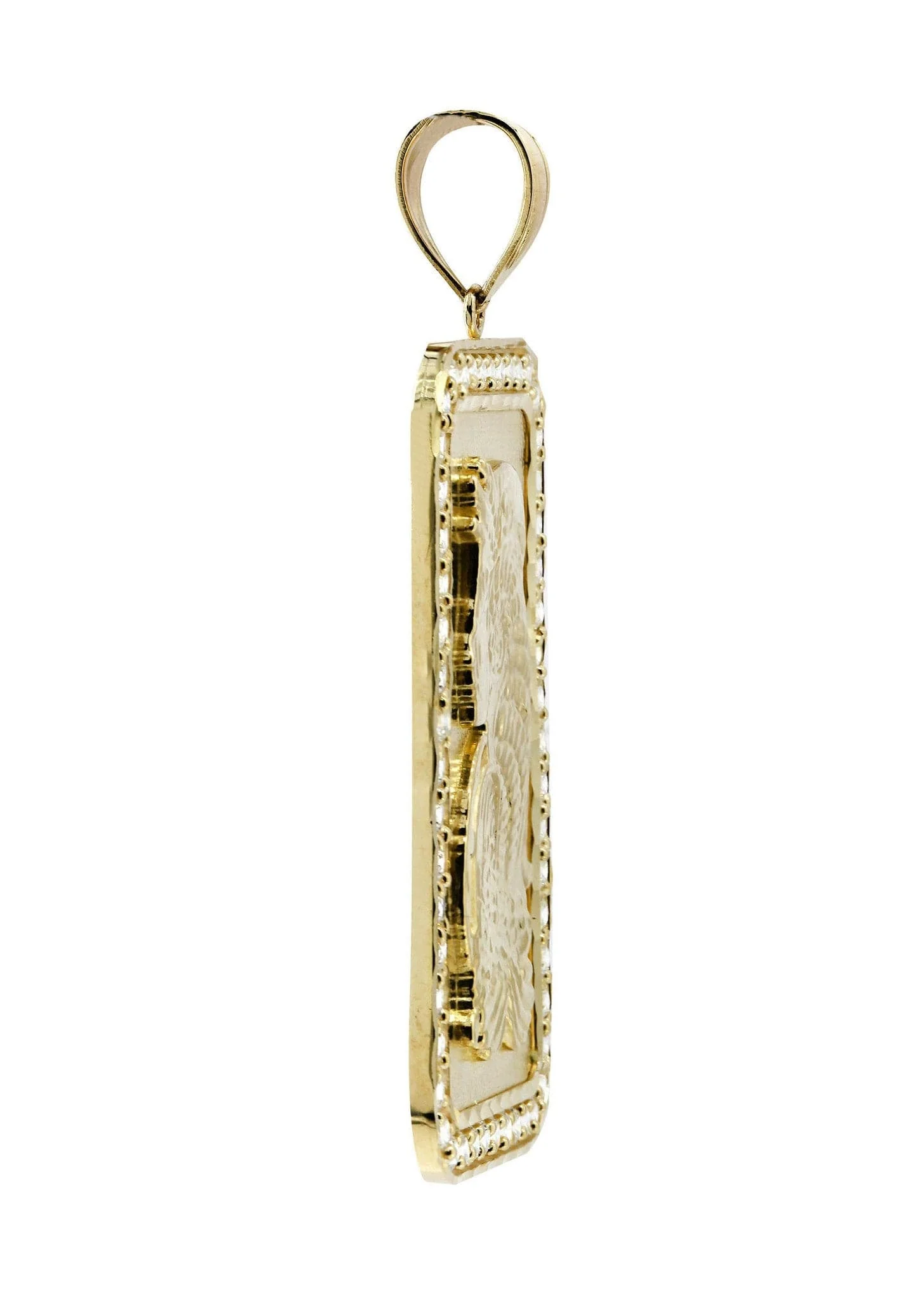 Dogtag  10K Gold Pendant | 8.8 Grams - Image 3
