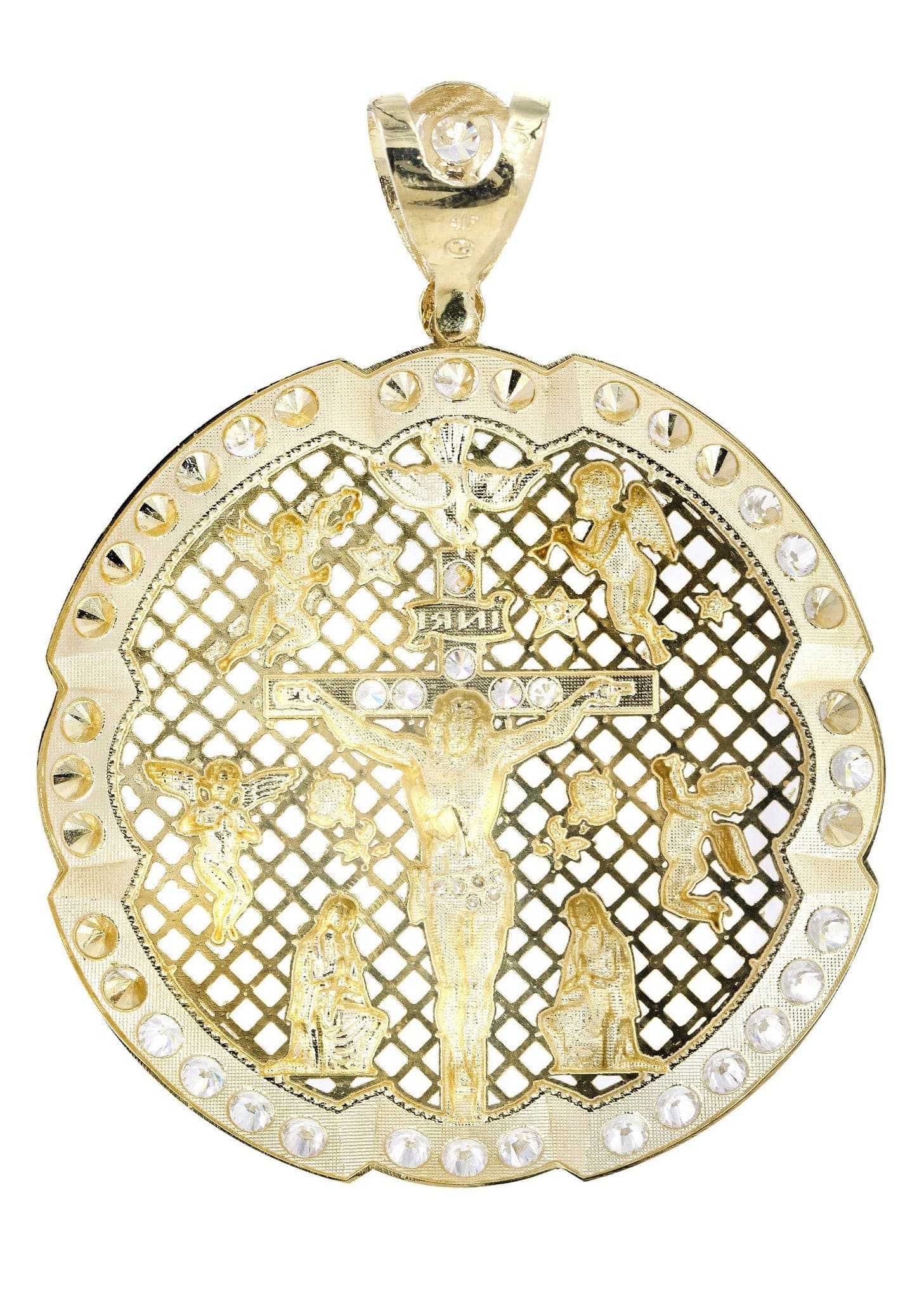 10K Gold Jesus Pendant  |  39.1 Grams - Image 3