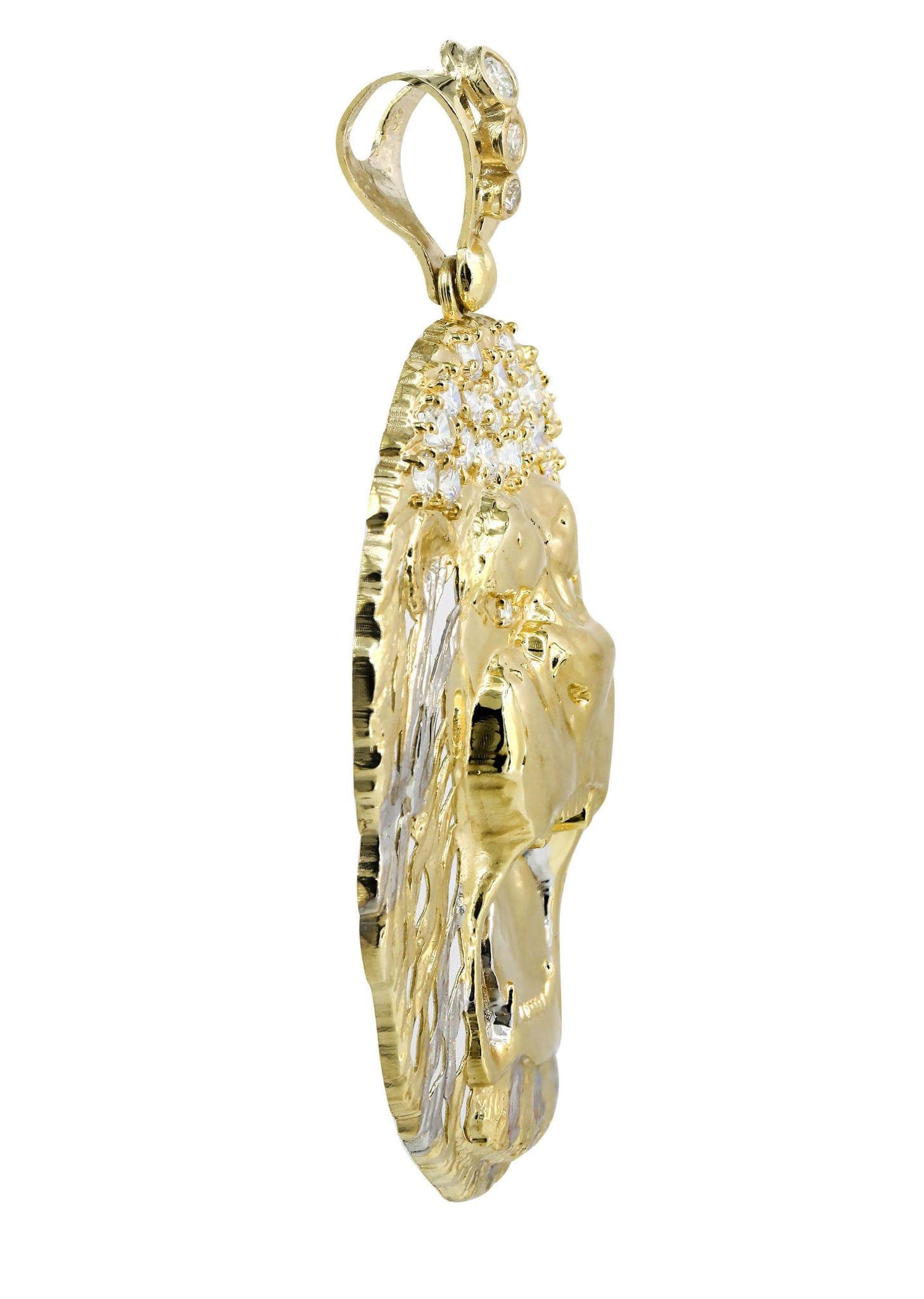 Lion 10K Gold Pendant | 17.9 Grams - Image 3