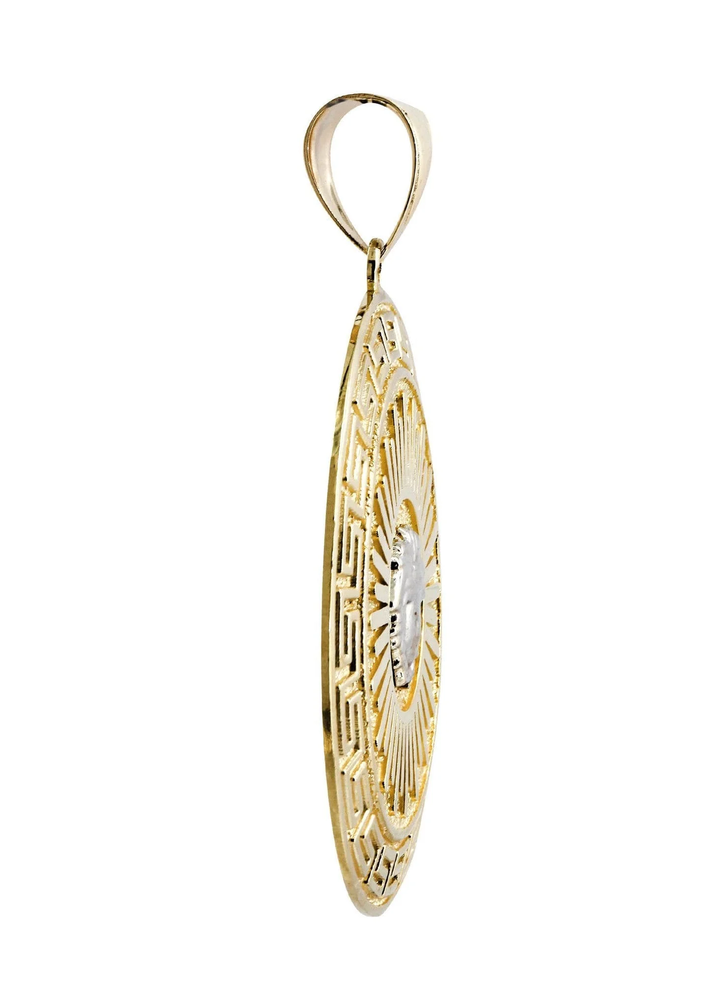 Medusa 10K Gold Pendant | 11.9 Grams - Image 3