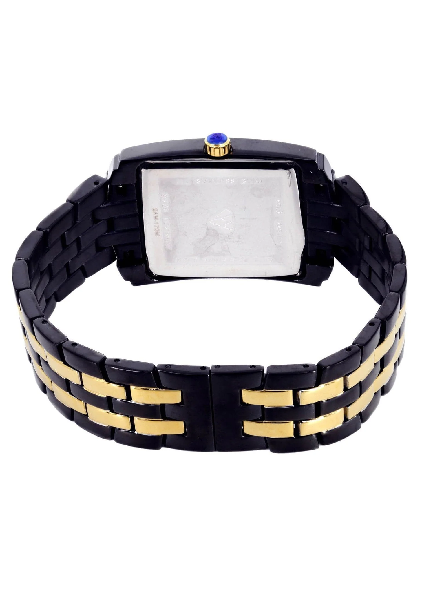 Mens Black Steel Tone Diamond Watch | Appx. 1.52 Carats - Image 2