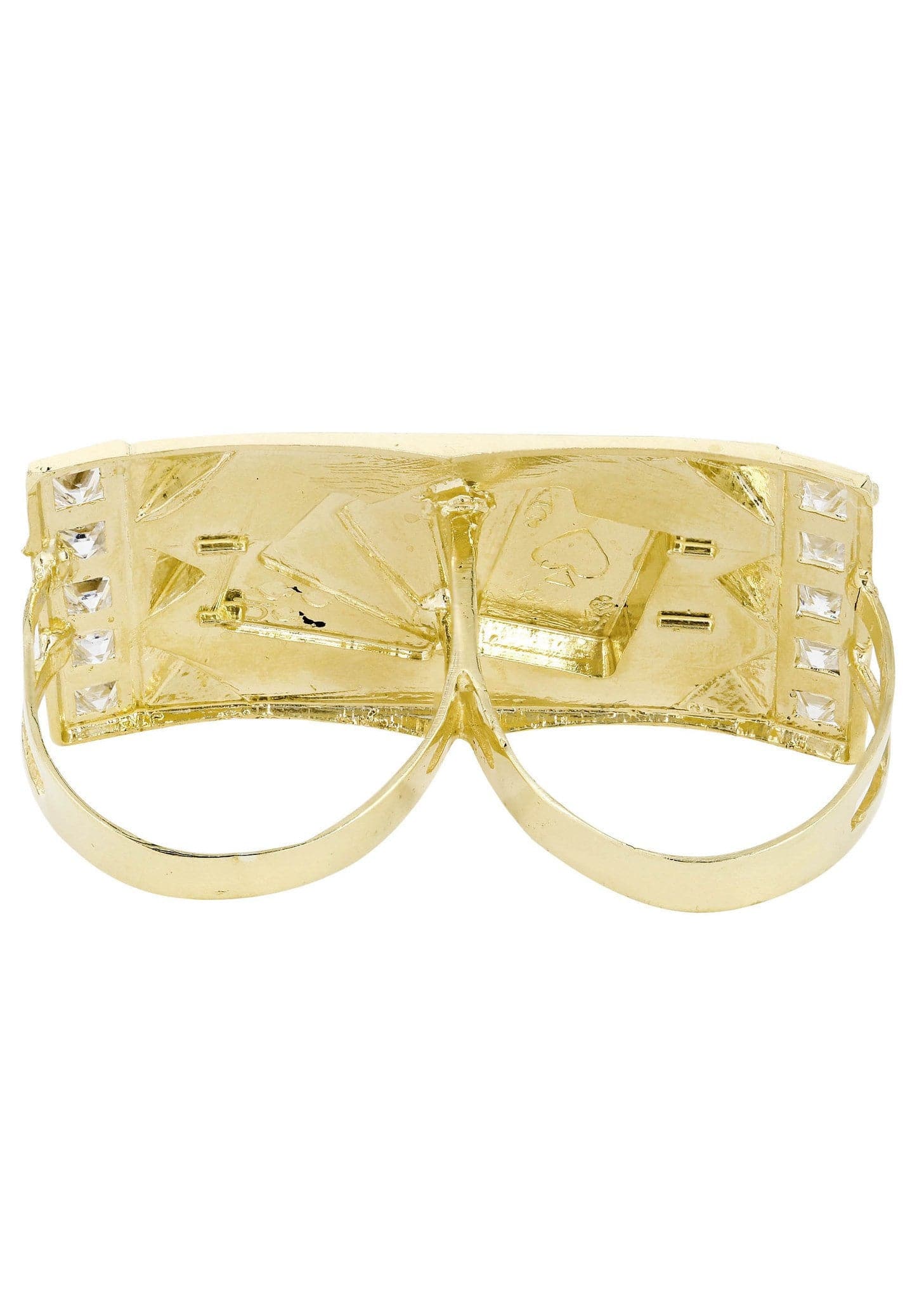 Cards 10K Gold Mens Ring | 13.8 Grams - Image 2