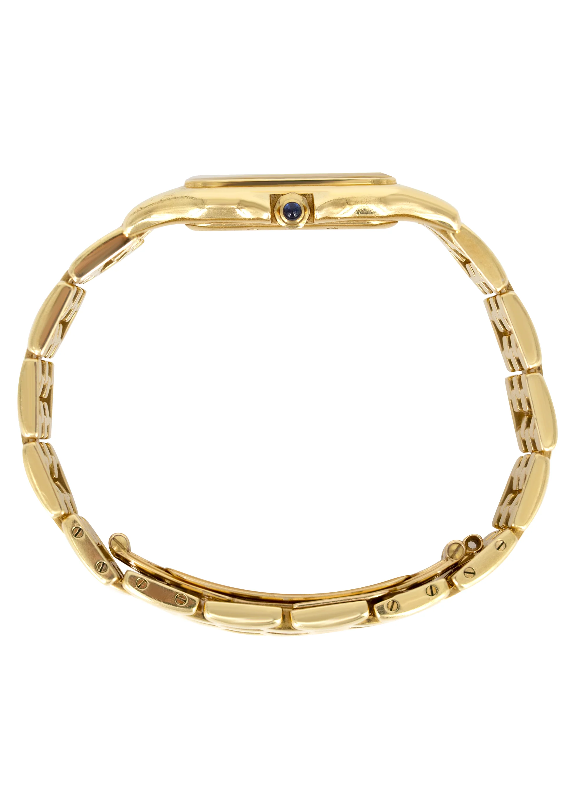 CARTIER PANTHERE WATCH IN 18K GOLD | WHITE DIAL | 27 MM - Image 3