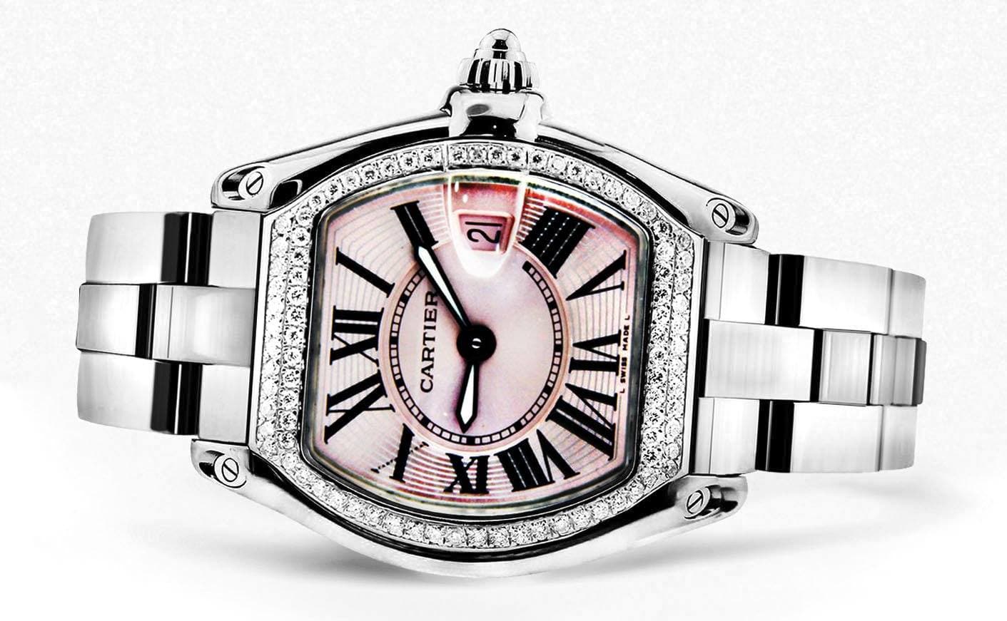Cartier Roadster Watch For Women | Stainless Steel - Image 4