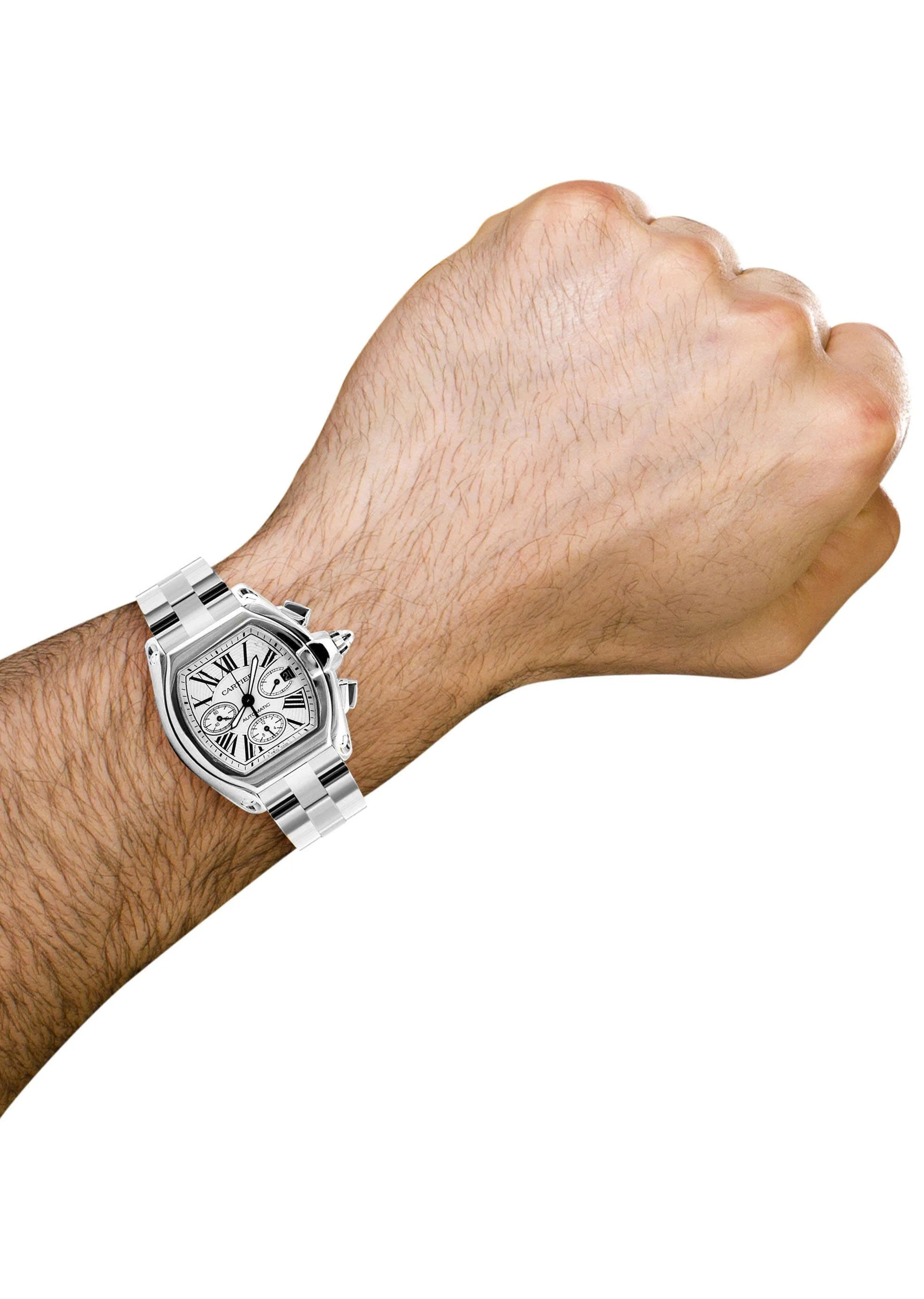 Cartier Roadster XL | Stainless Steel | 48 Mm - Image 5