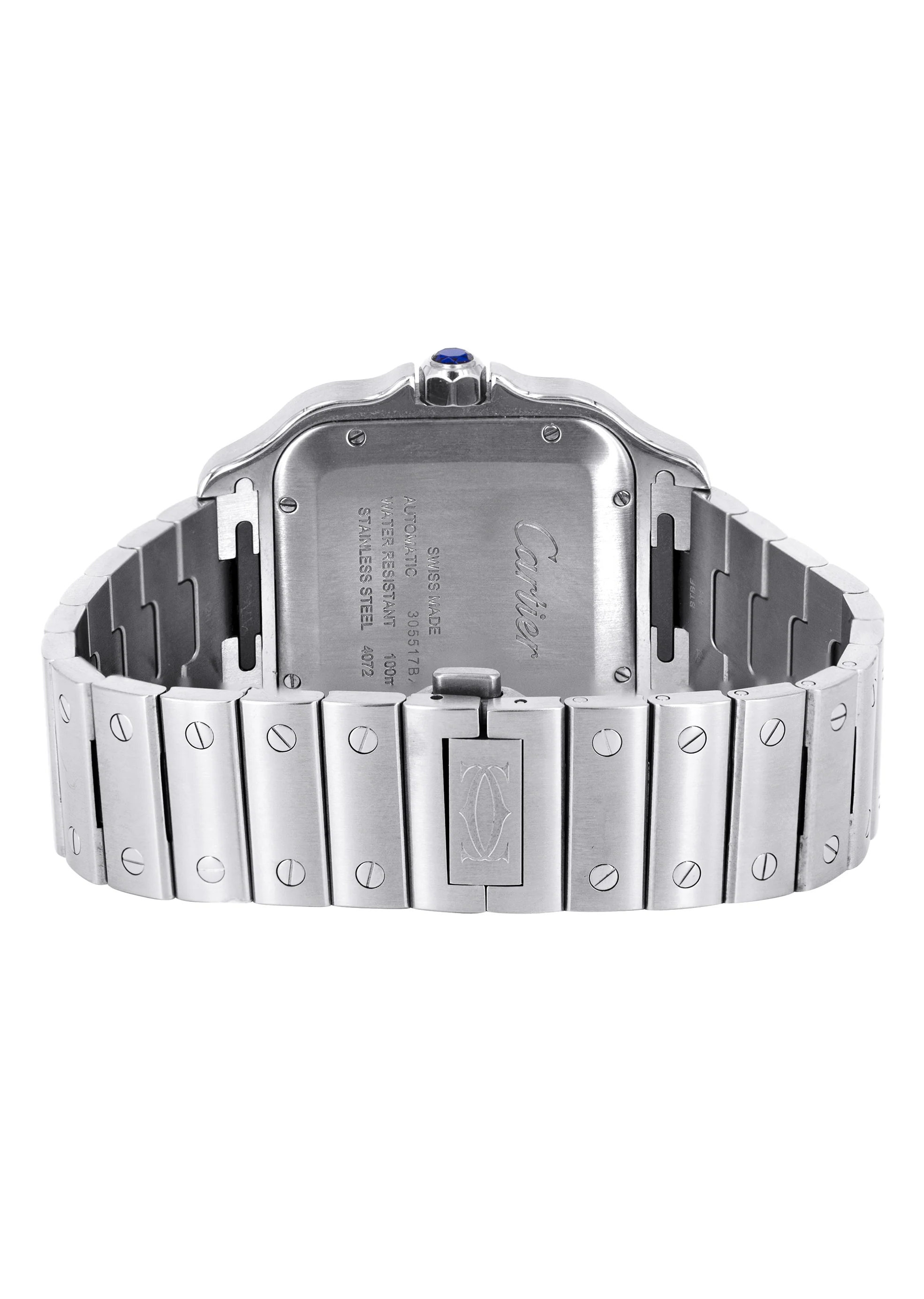 CARTIER SANTOS WATCH IN STAINLESS STEEL | GREY DIAL | 40 MM - Image 2