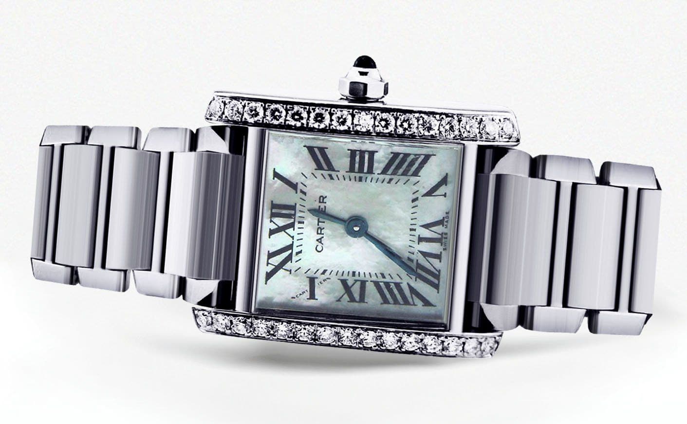 Cartier Tank Francaise Watch For Women | Stainless Steel | 20 Mm - Image 4