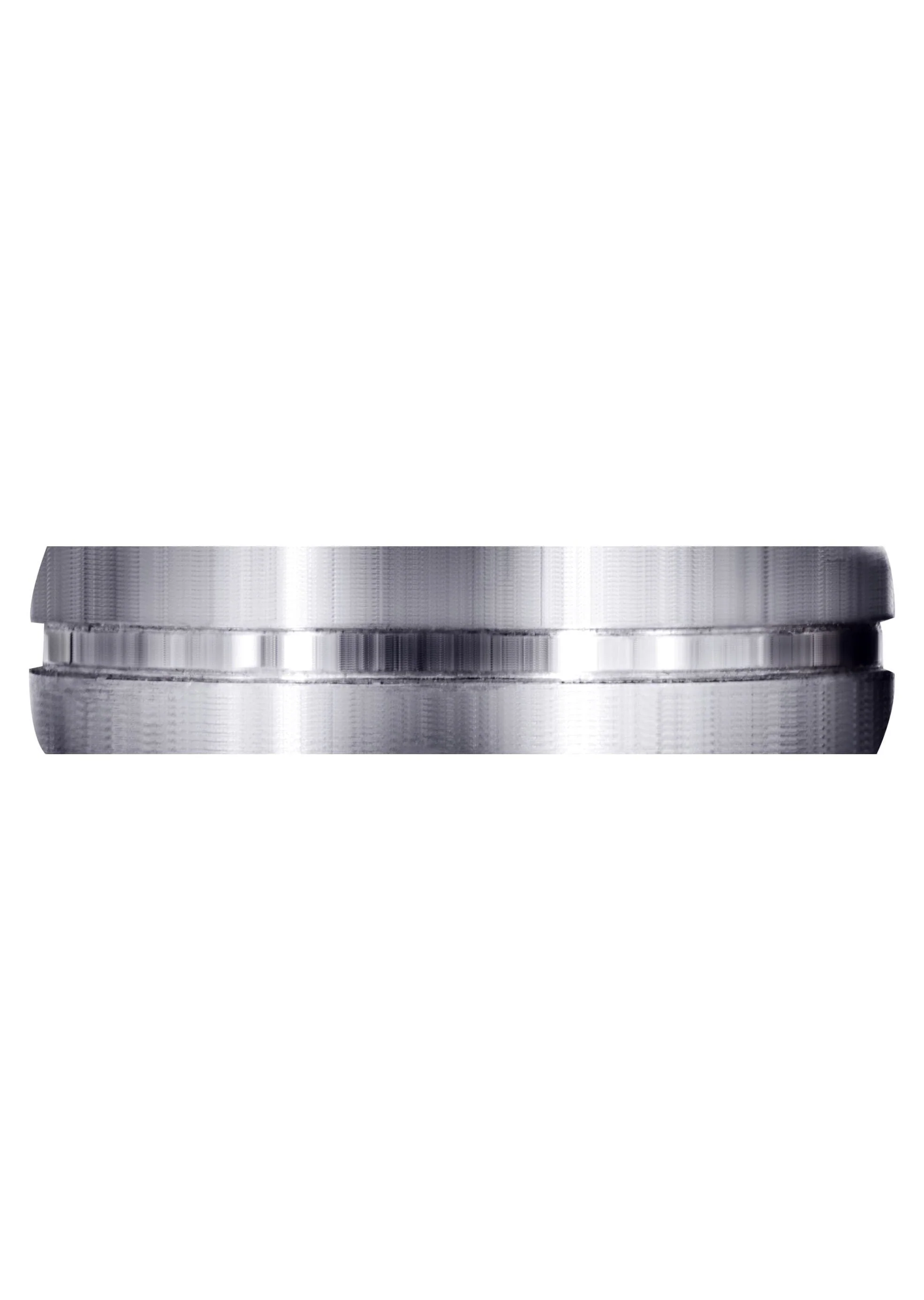 Carved Simple Mens Wedding Band | Satin Finish (Matthew) - Image 2