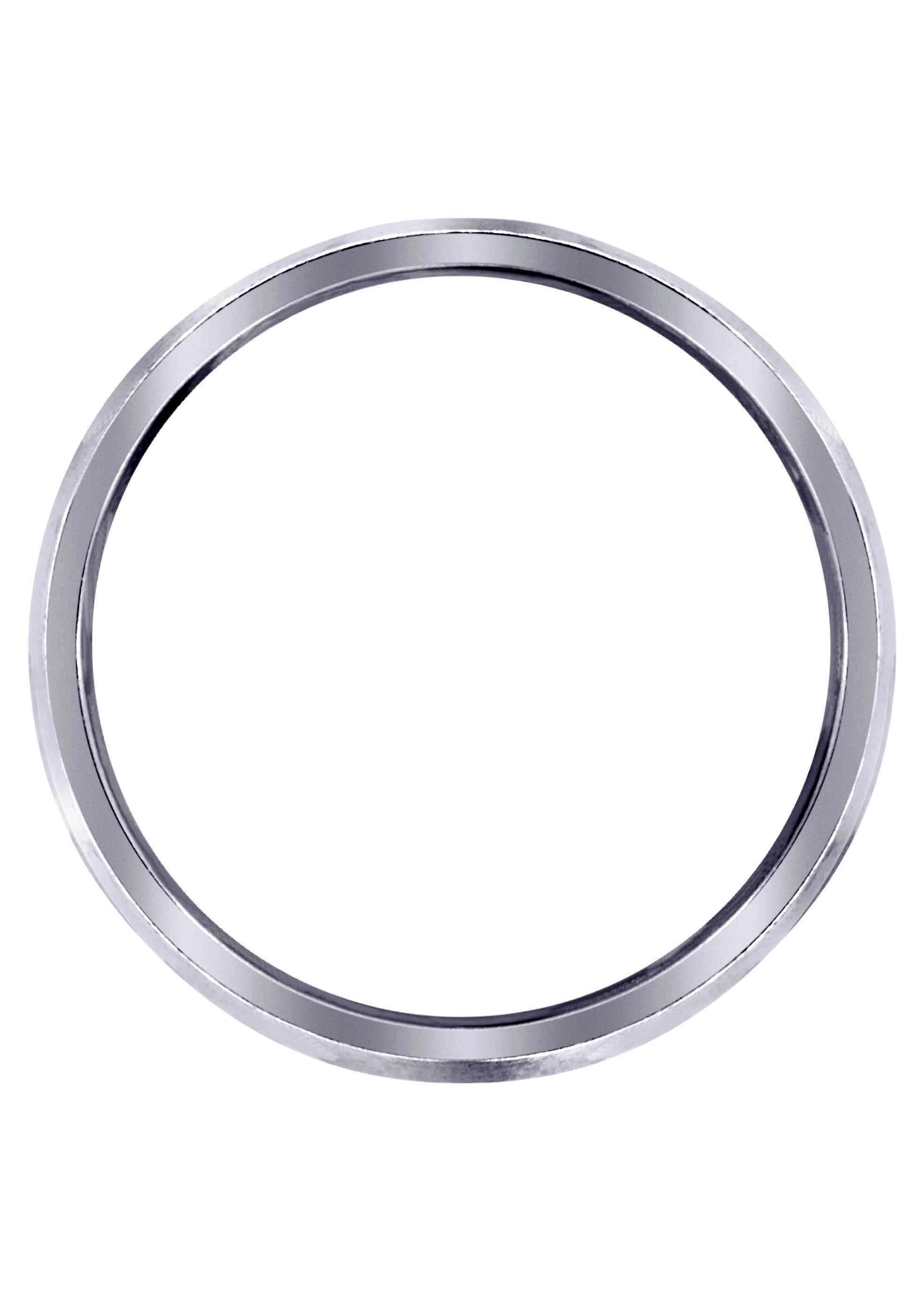 Carved Simple Mens Wedding Band | Stone Finish (Ryan) - Image 3
