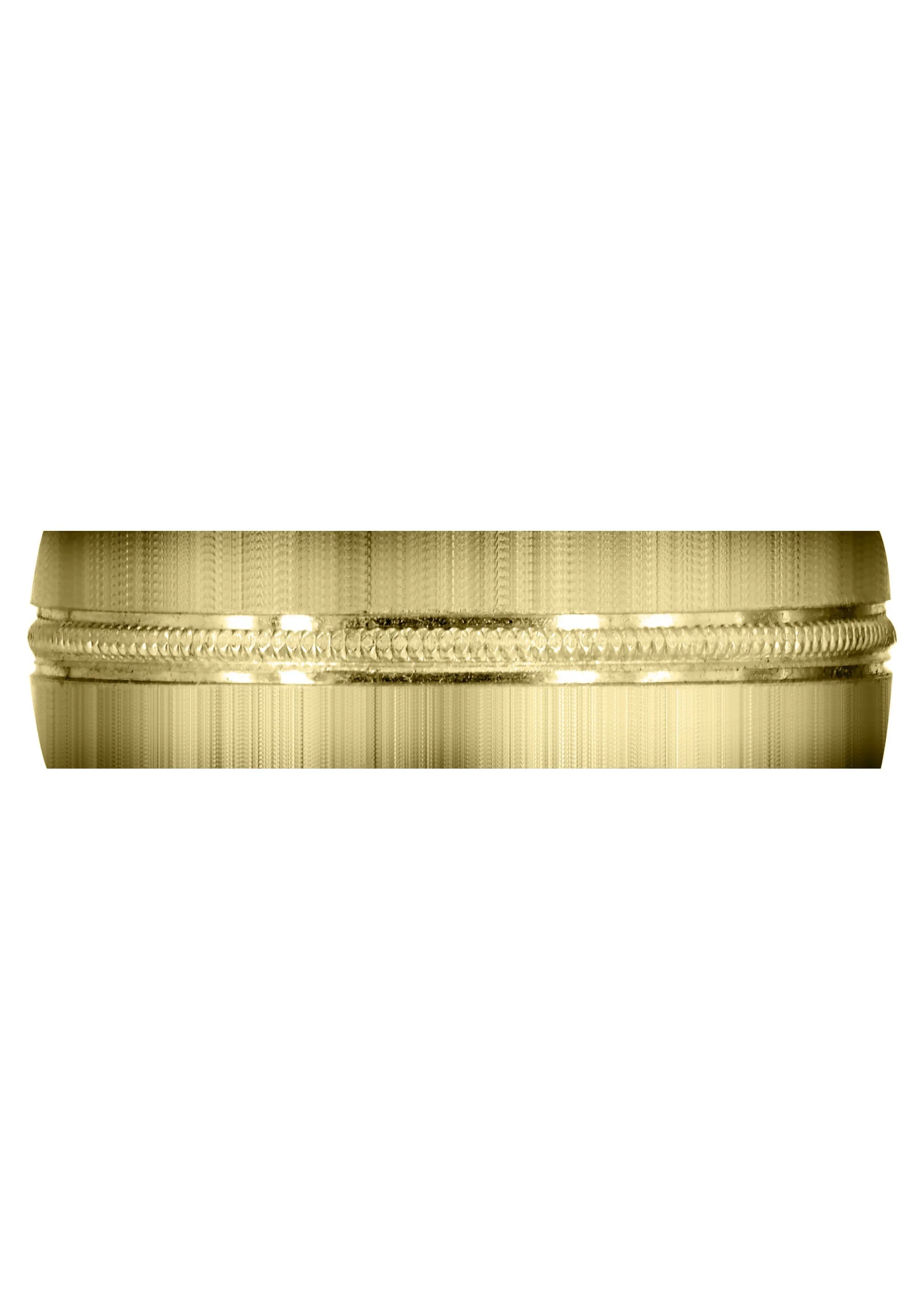 Yellow Gold Carved Simple Mens Wedding Band | Cross Satin Finish (Logan) - Image 2
