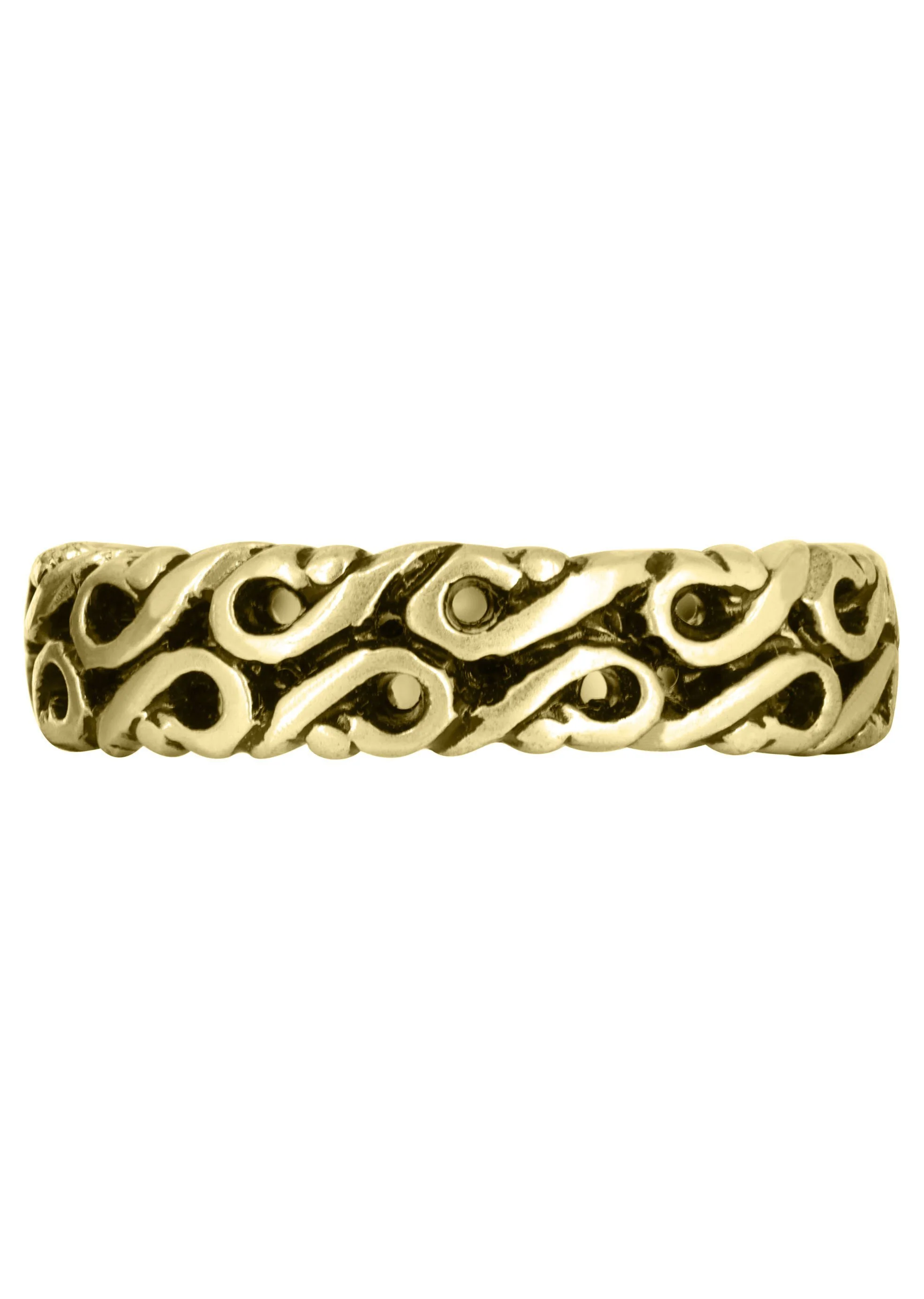 Yellow Gold Celtic Mens Wedding Band | High Polish Finish (Tyler) - Image 2
