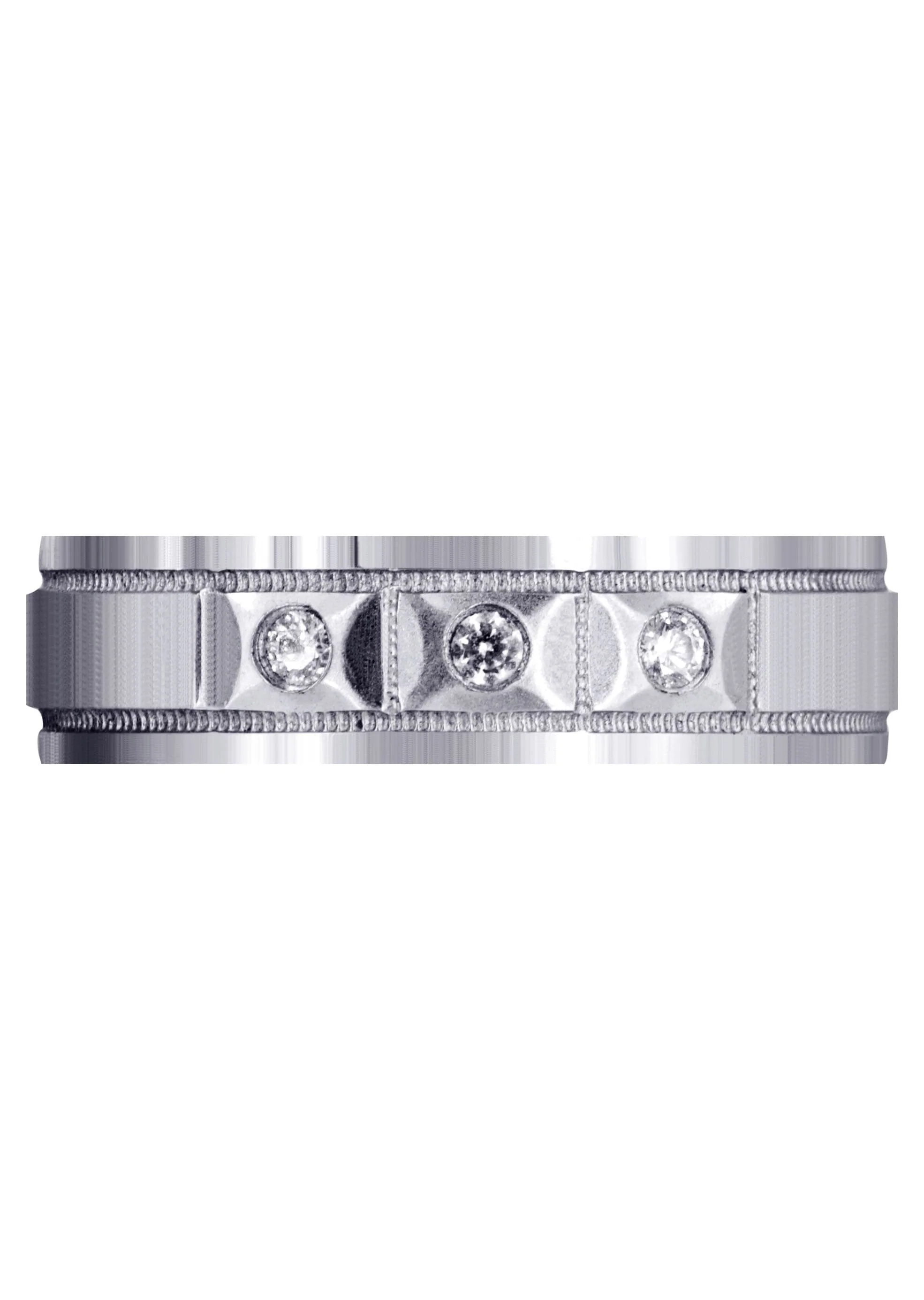 Classic Diamond Mens Wedding Band | 0.09 Carats (Zander) - Image 2