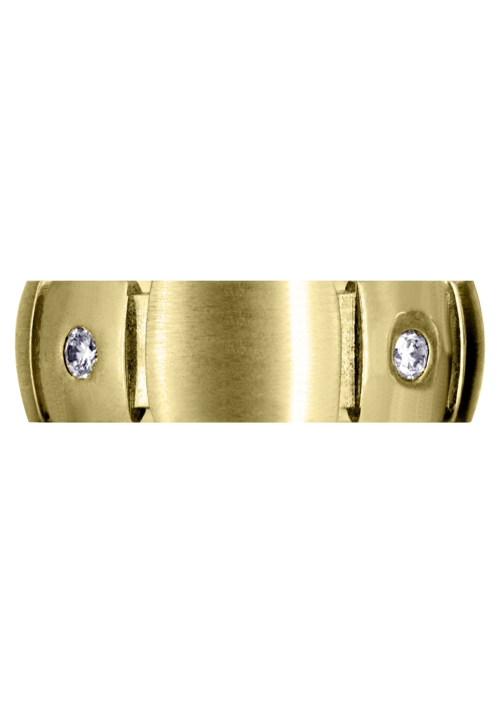 Yellow Gold Classic Mens Engagement Ring | 0.14 Carats (Eduardo) - Image 2