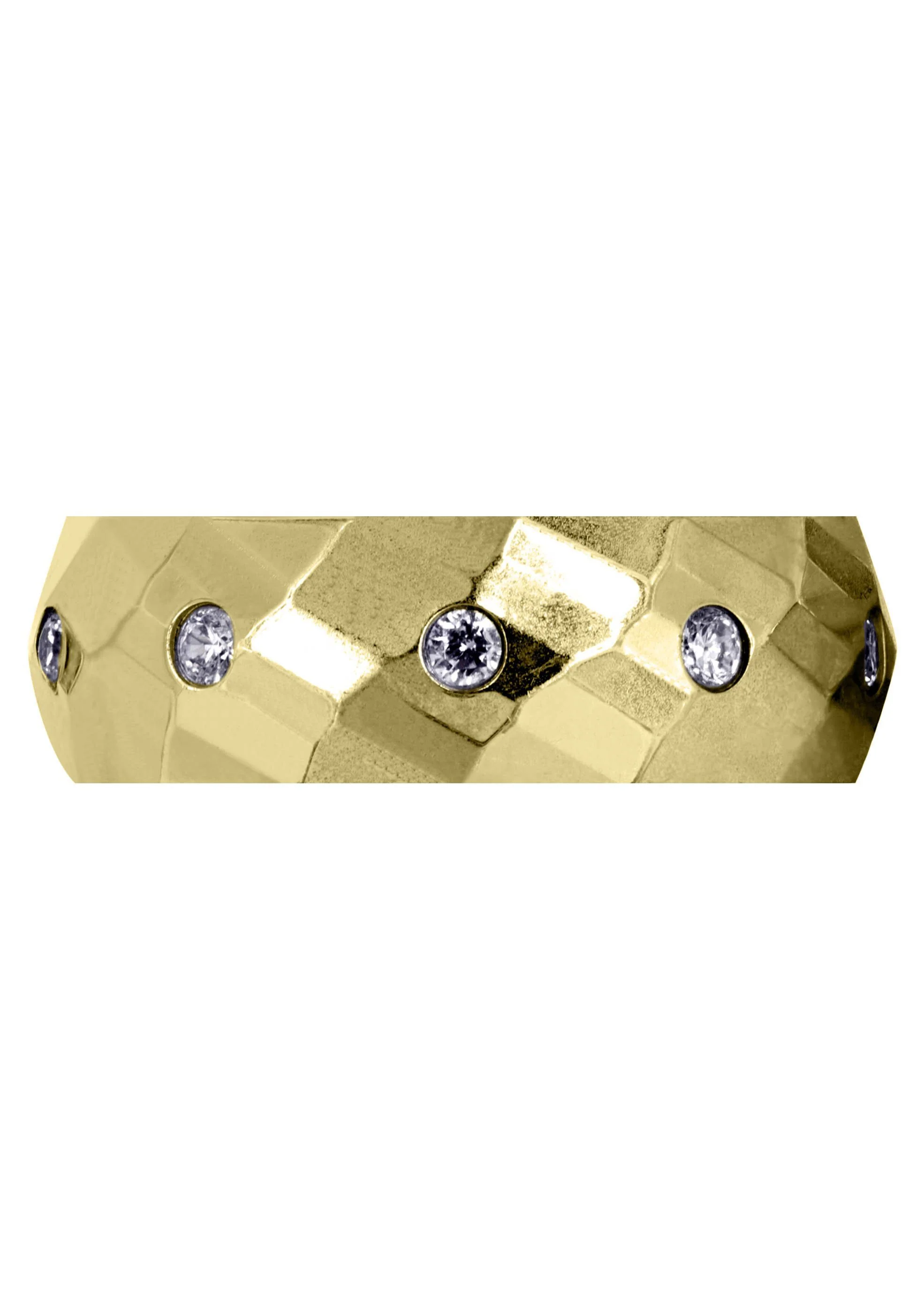 Yellow Gold Classic Diamond Mens Engagement Ring | 0.3 Carats (Israel) - Image 2