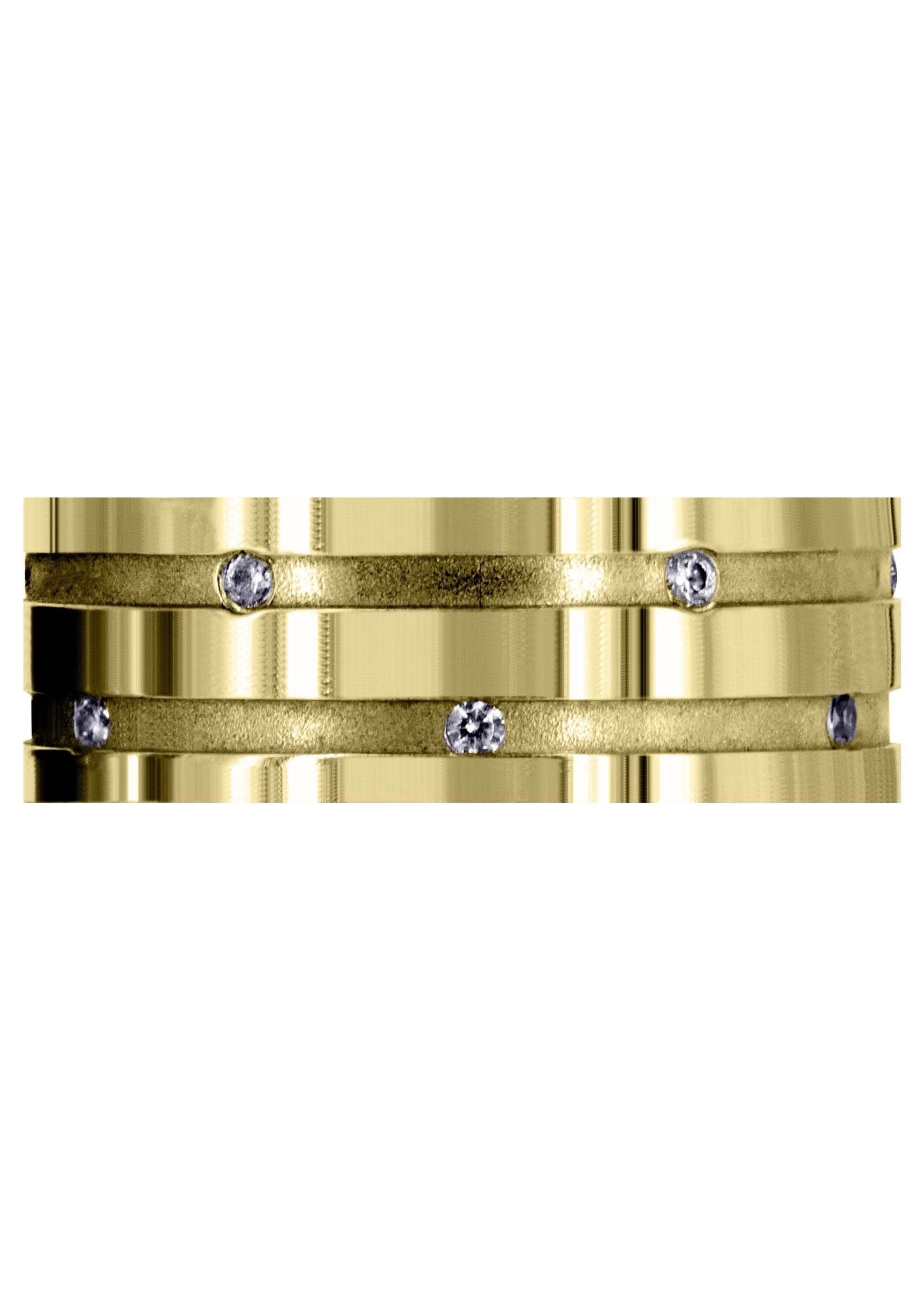 Yellow Gold Classic Diamond Mens Wedding Band | 0.36 Carats (Damien) - Image 2
