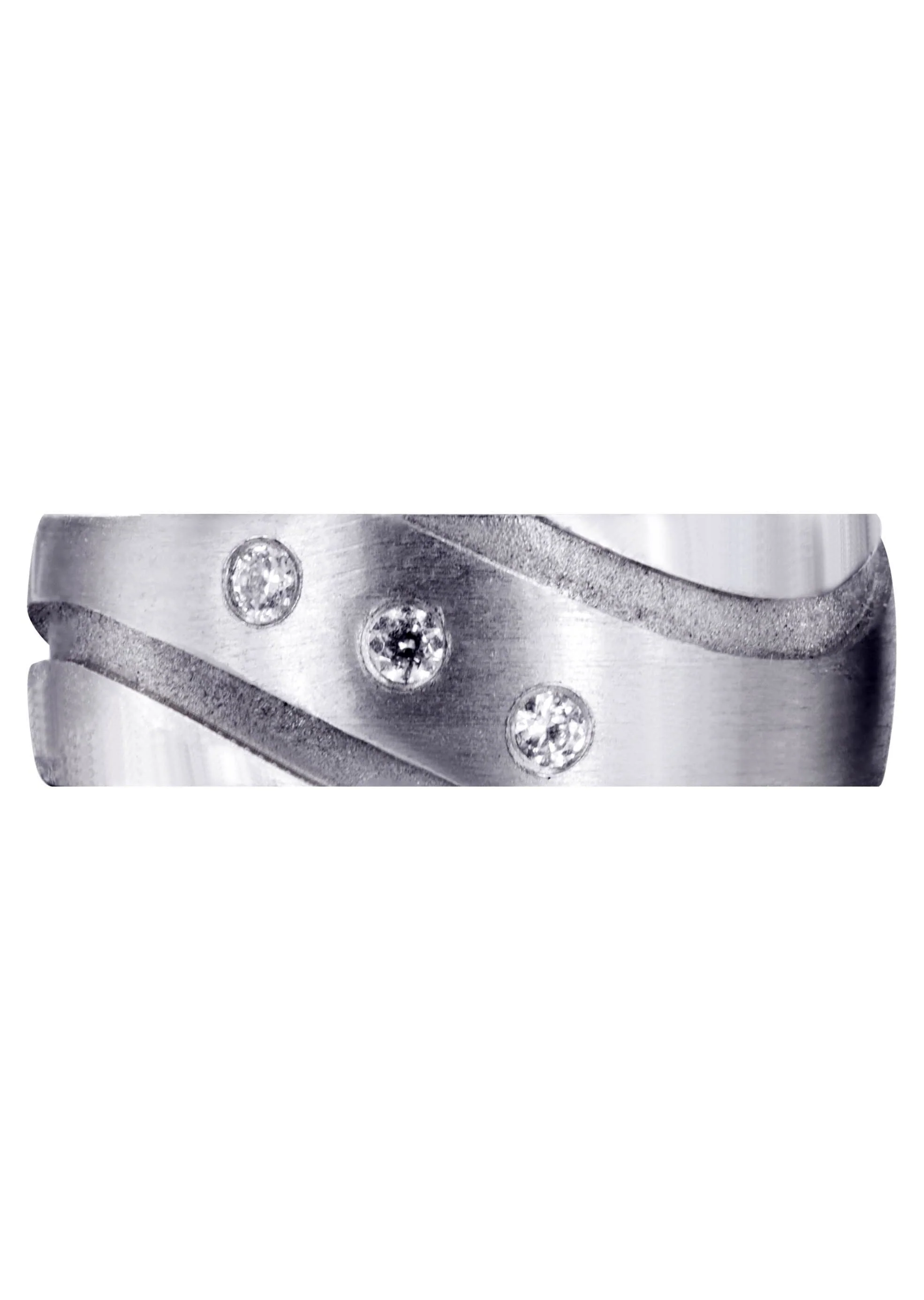 Contemporary Diamond Mens Engagement Ring | 0.09 Carats (Tanner) - Image 2