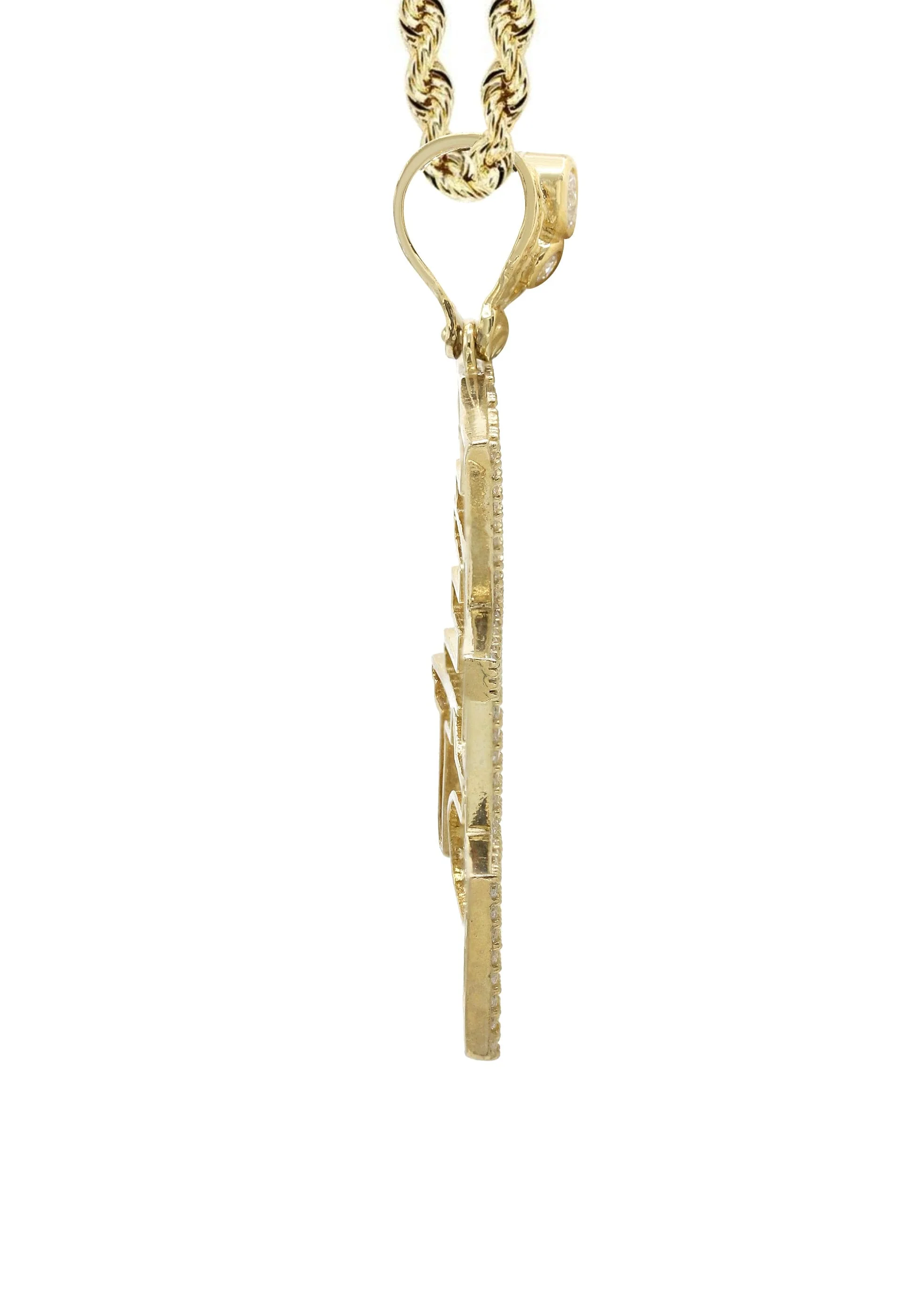 10K Yellow Gold "We The Best" Necklace" | Appx. 18.6 Grams - Image 4