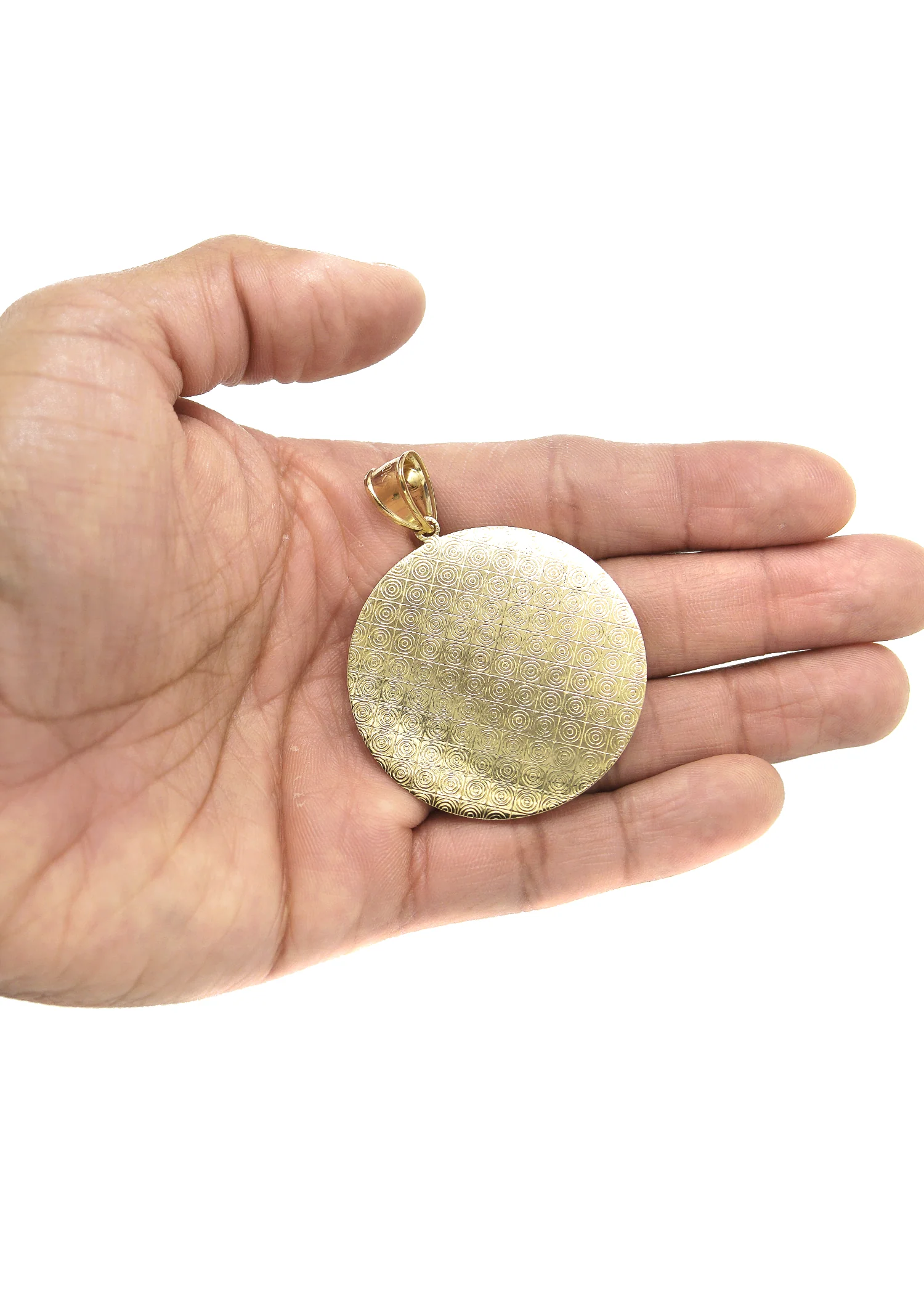 10K Gold Jesus Head Pendant | 8 Grams - Image 4