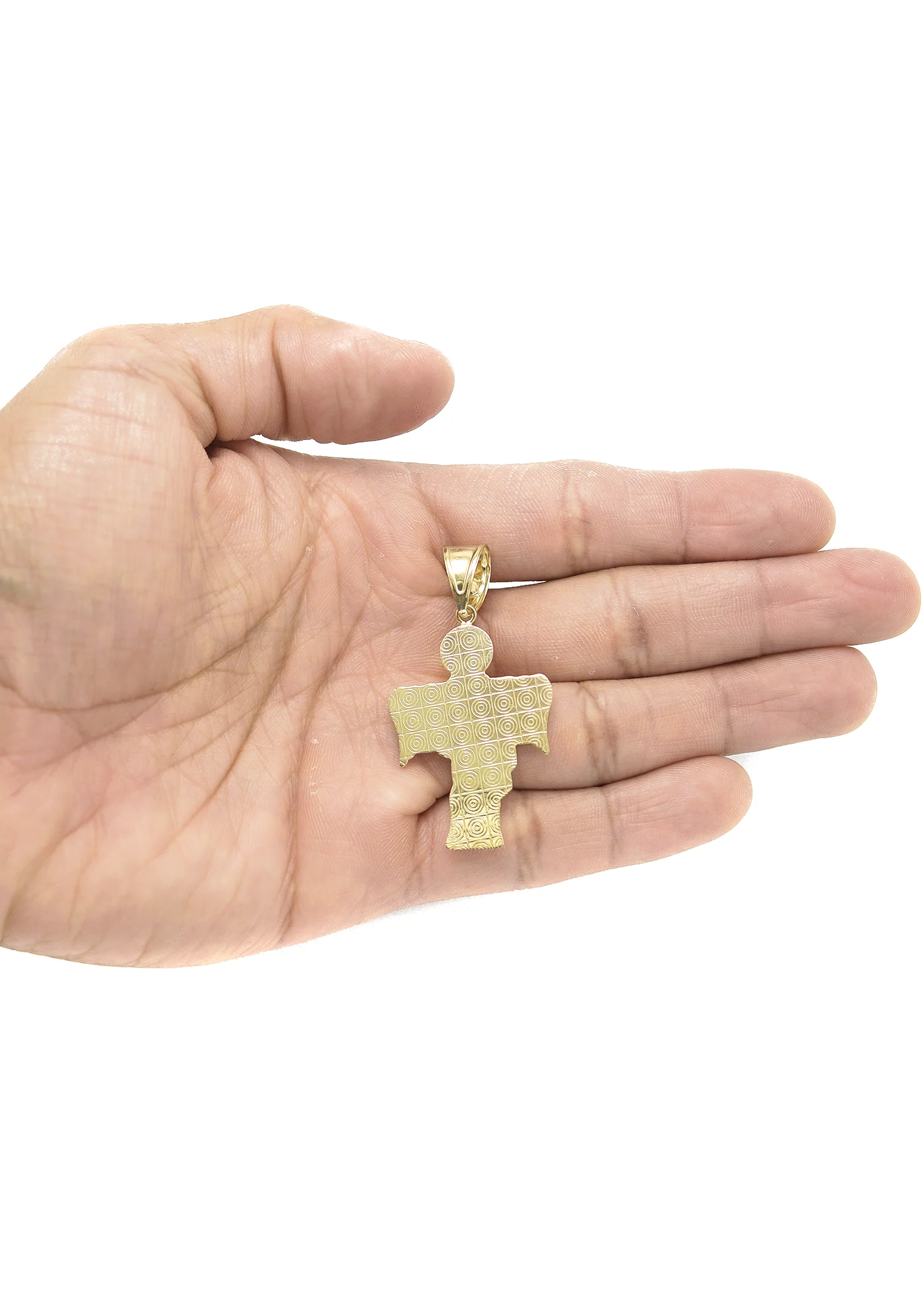10K Gold Jesus Last Supper Pendant | 3.6 Grams - Image 4