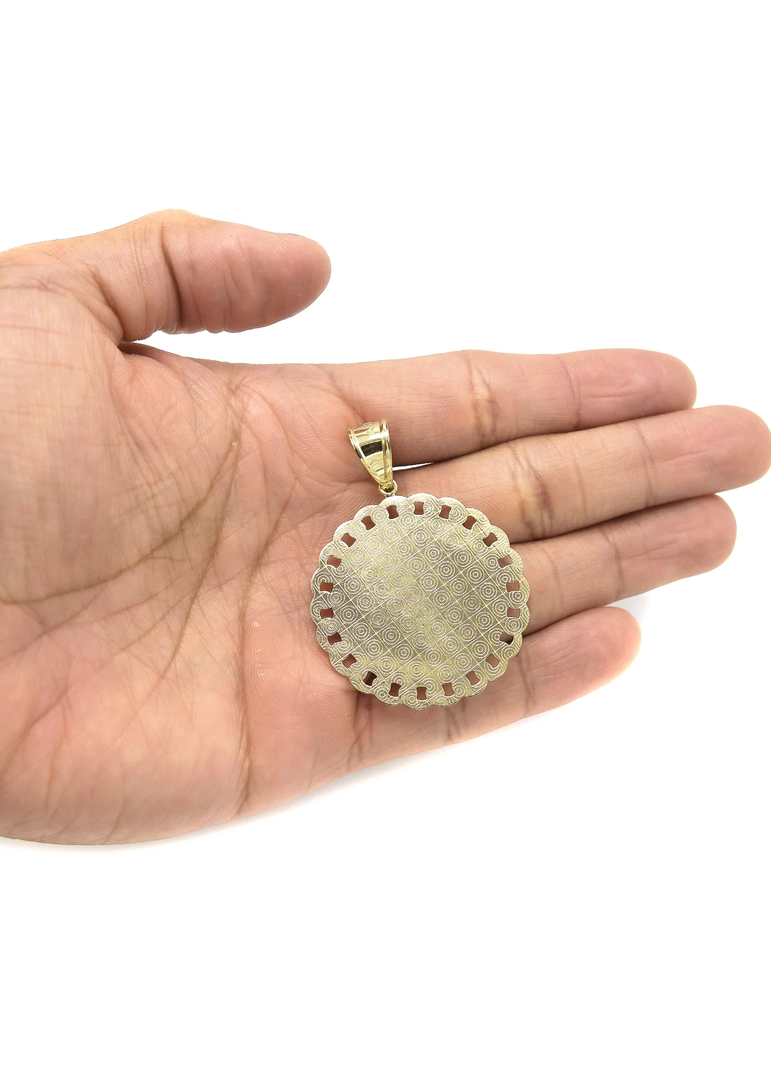 10K Gold Jesus Pendant | 7.2 Grams - Image 4
