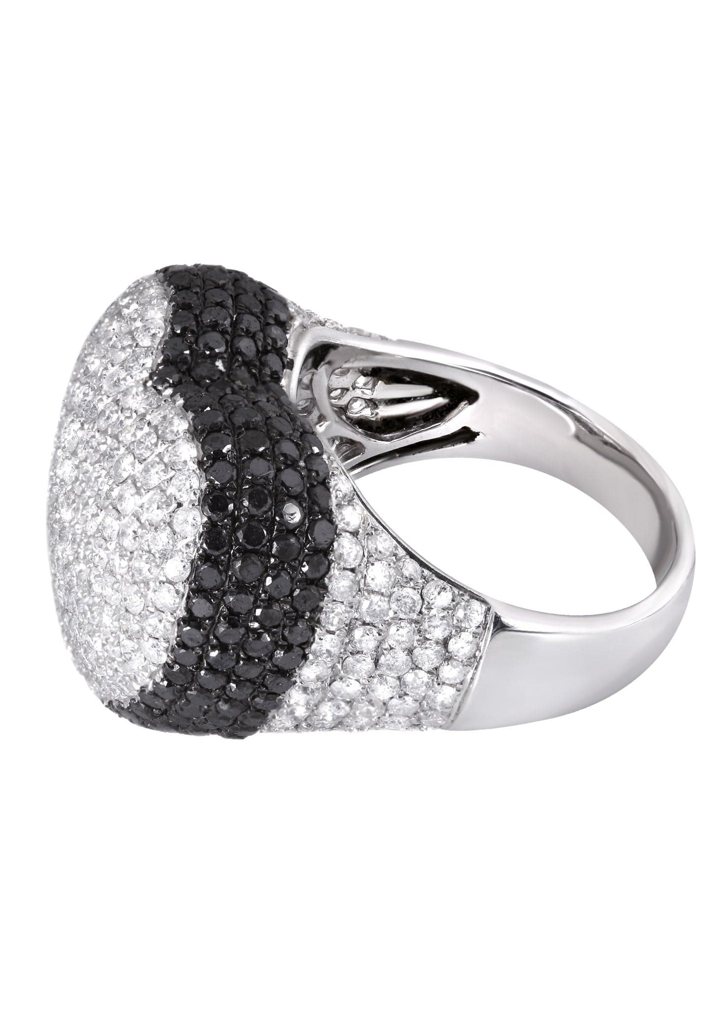 14K Ladies Black Diamond Cocktail Ring | 4.65 Carats | 11.12 Grams - Image 2